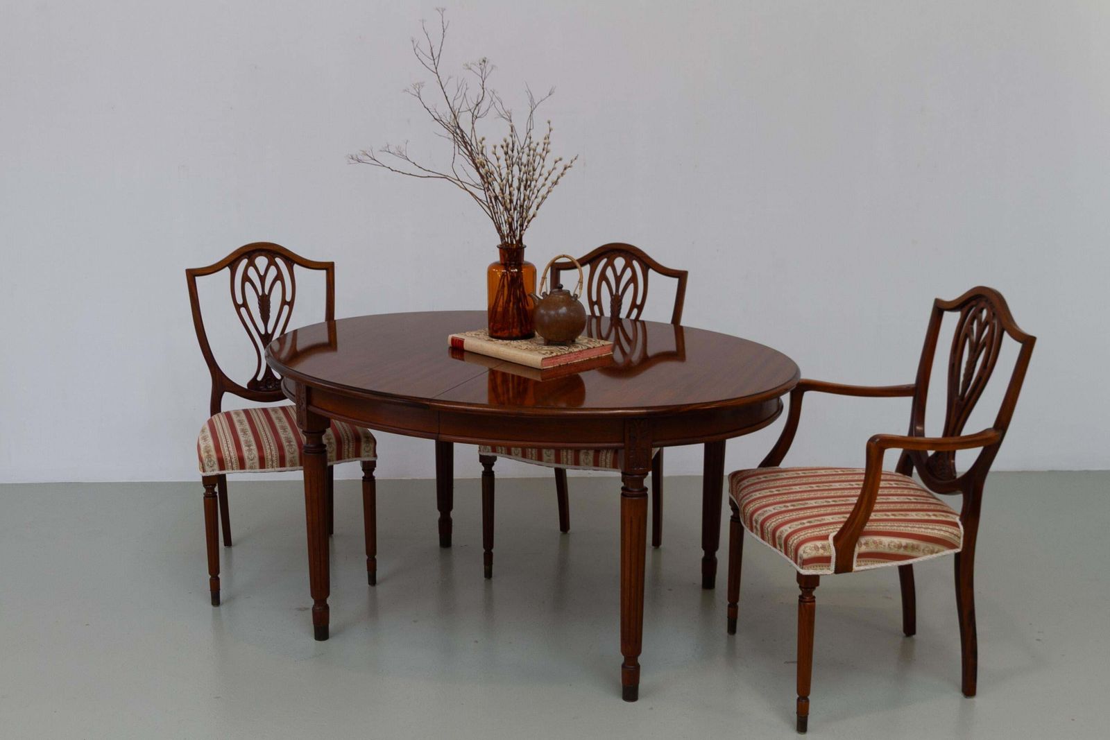 Danish Hepplewhite Mahogany Dining Chairs By Farre Møbelfabrik, 1970s. Set Of 6. photo furniture