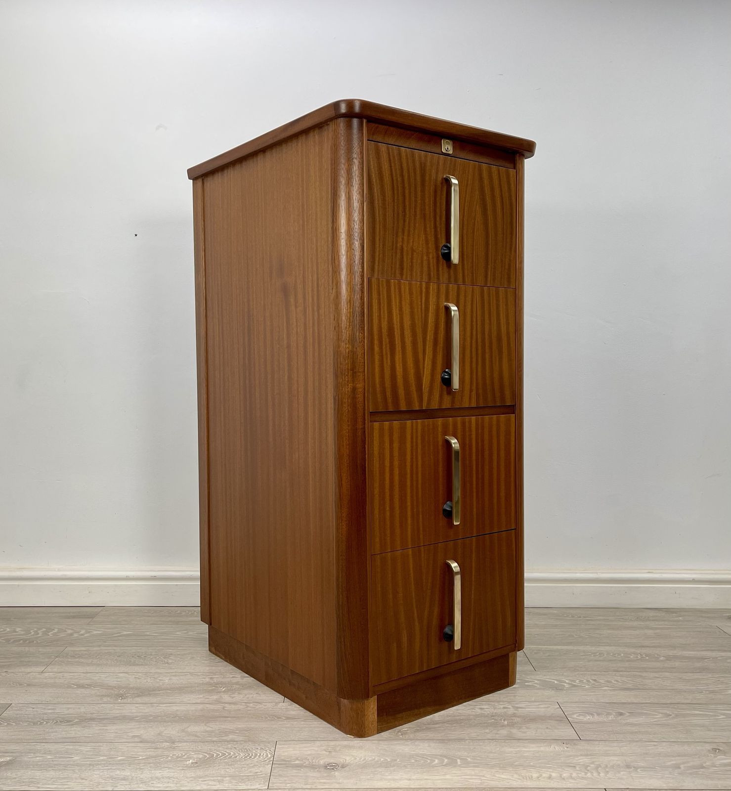 Teak Filling Cabinet / Chest Of Drawers