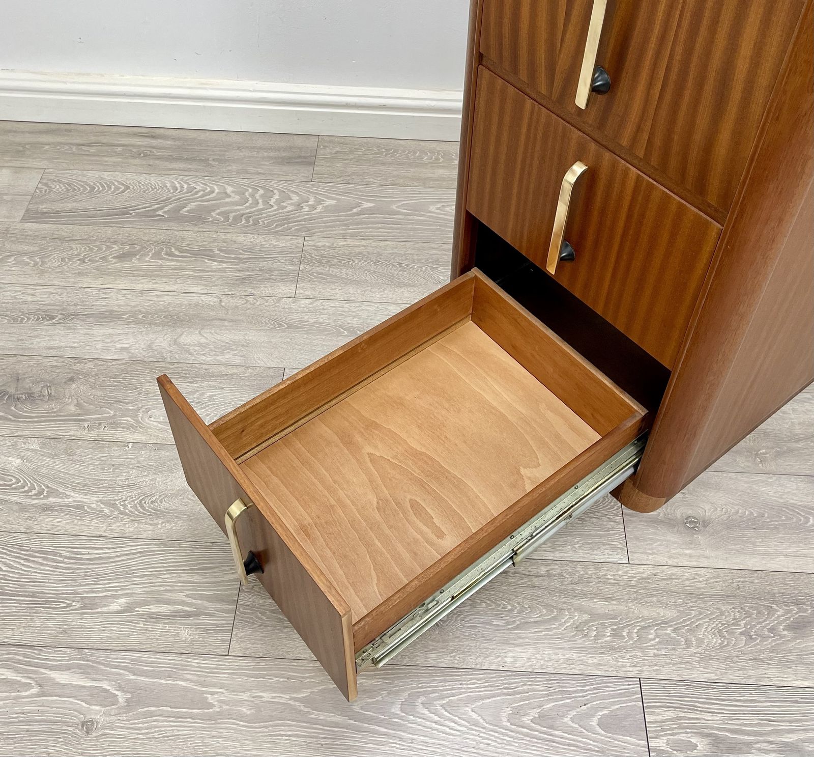 450.0 Teak Filling Cabinet / Chest Of Drawers photo
