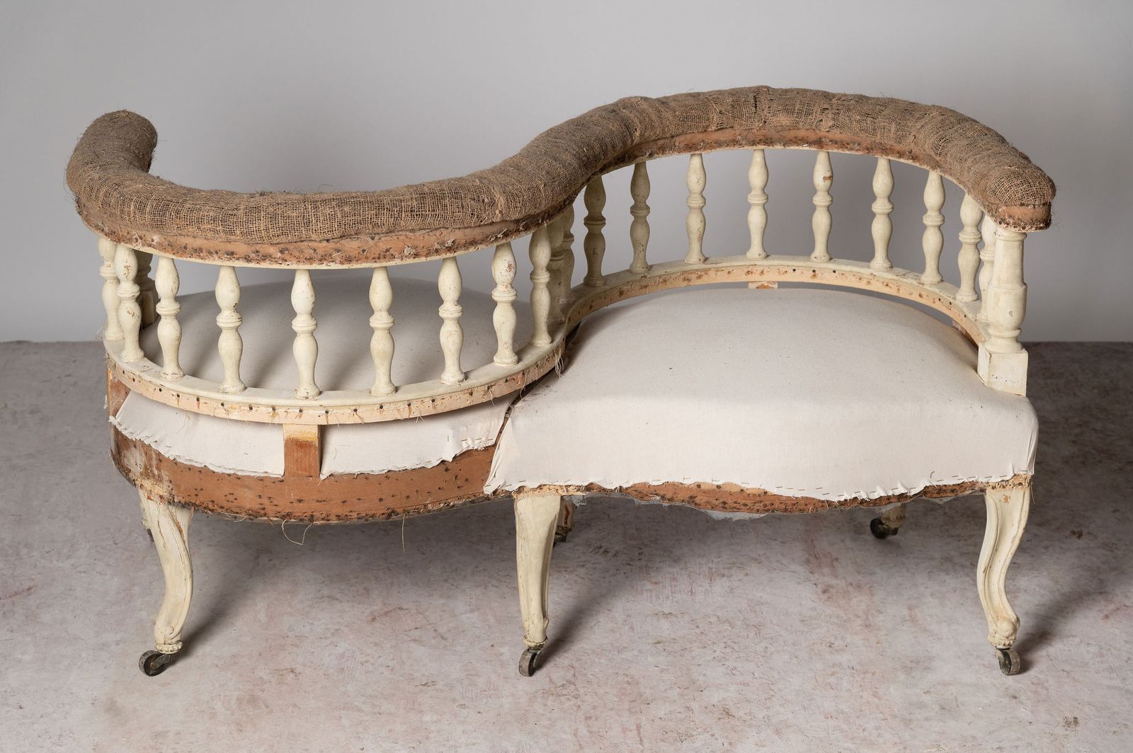 Antique Loveseat, 1800s photo 1898.0
