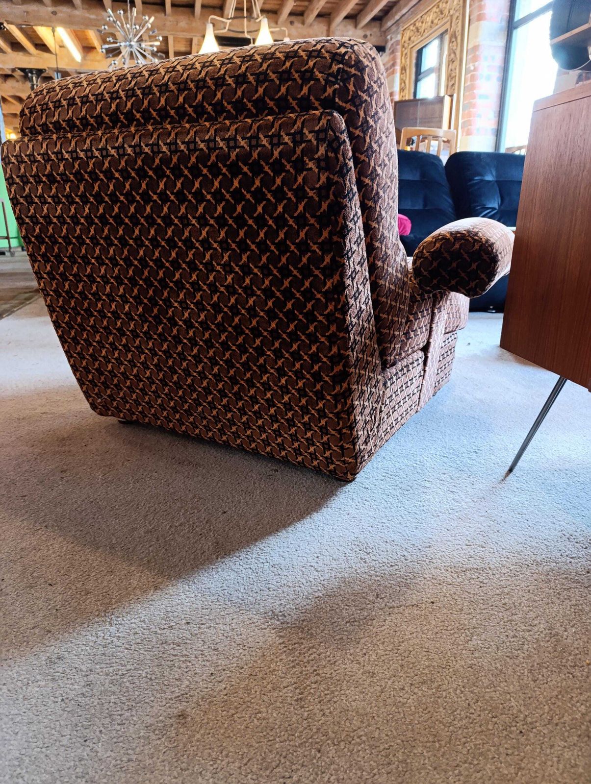 Mid Century Convertible Armchair Daybed, 1970s photo vinterior