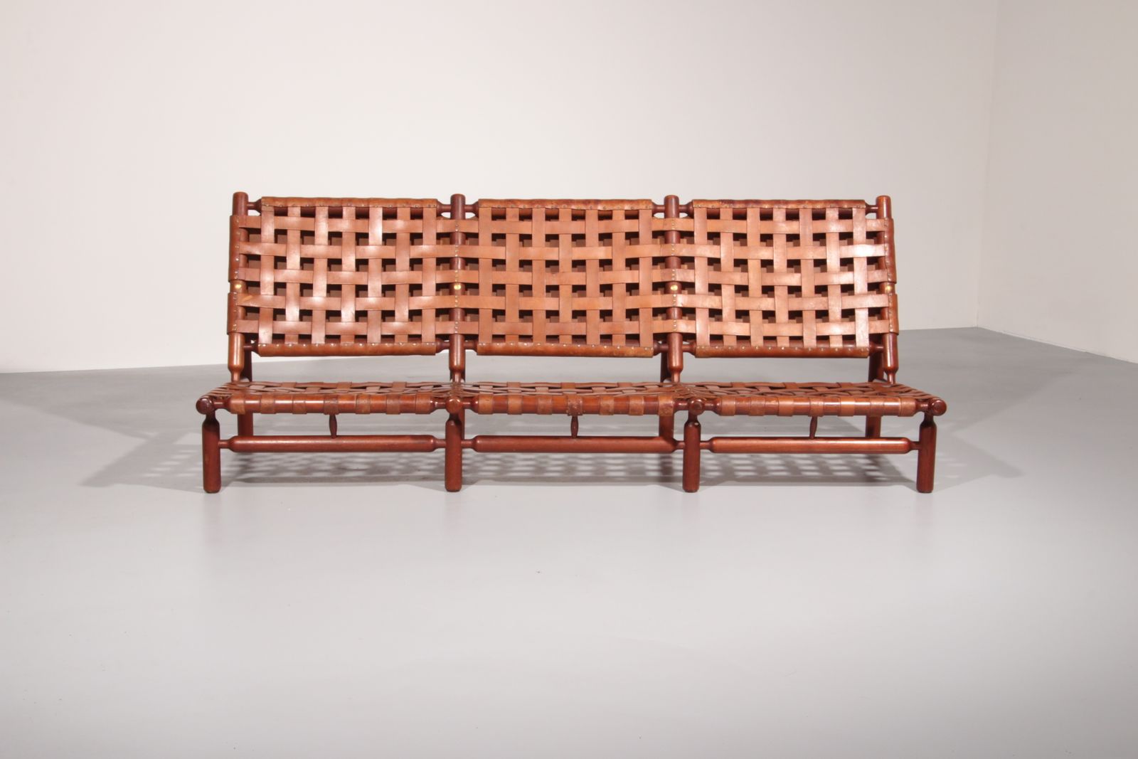 Three Seater Sofa By Ilmari Tapiovaara For Paolo Arnaboldi, Italy 1957 photo Furniture