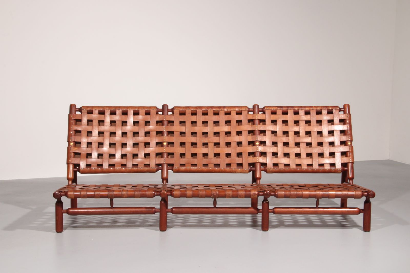 Three Seater Sofa By Ilmari Tapiovaara For Paolo Arnaboldi, Italy 1957 photo 7500.0