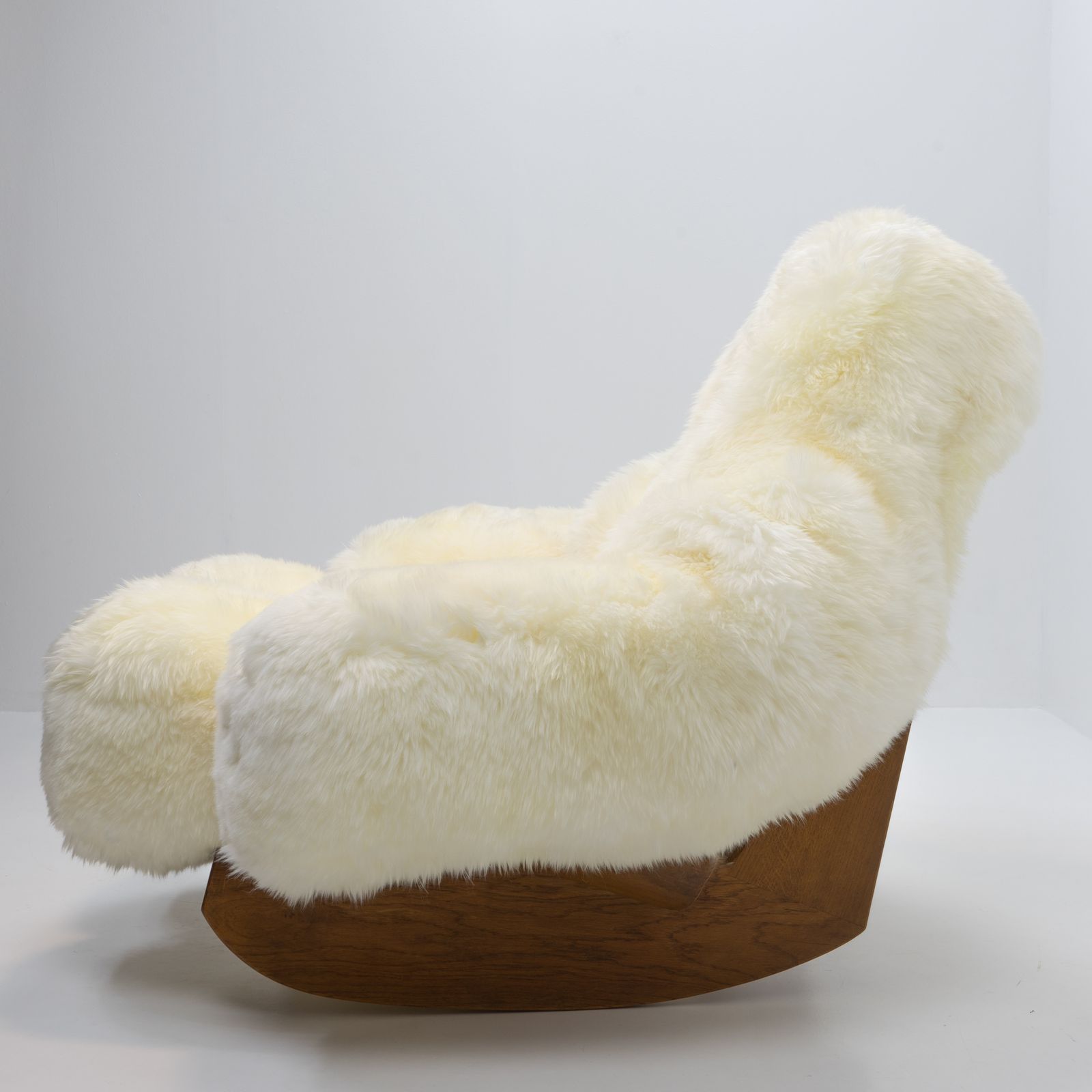 photo vinterior Mario Scheichenbauer, Yeti Rocking Chair For Elam – Italy, 1960s