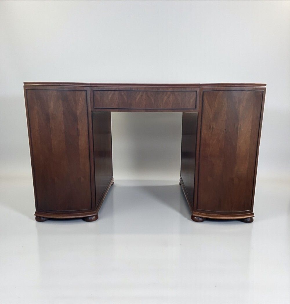 Fine Art Deco Desk By Maurice Adams. photo furniture