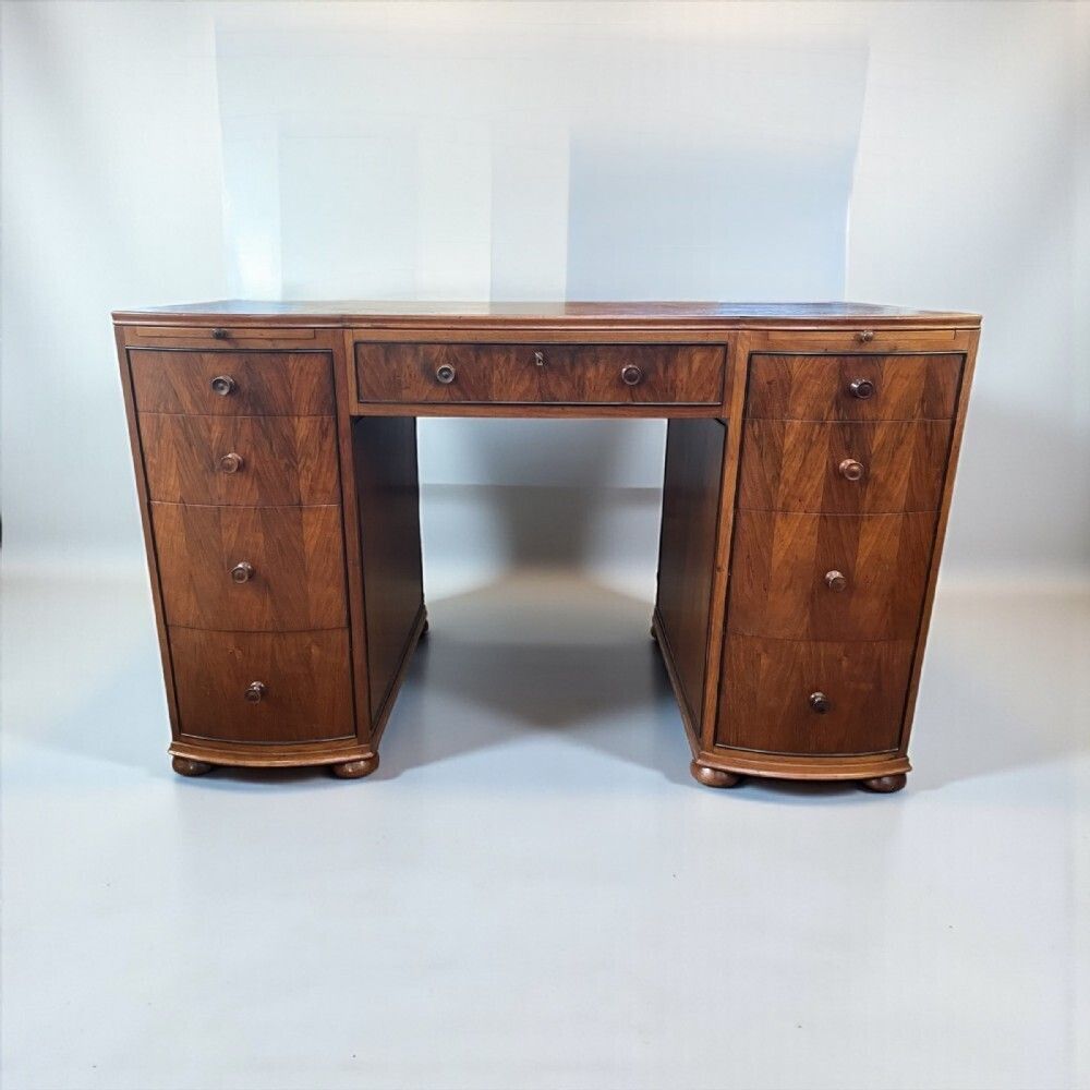 Fine Art Deco Desk By Maurice Adams. photo for sale