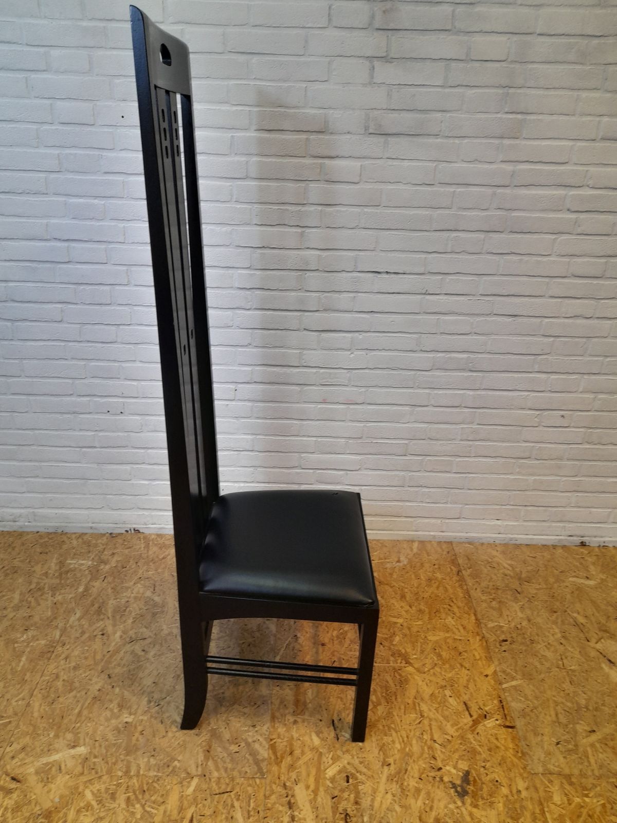 Set Of 4 Ingram Chairs Charles Rennie Mackintosch photo vintage