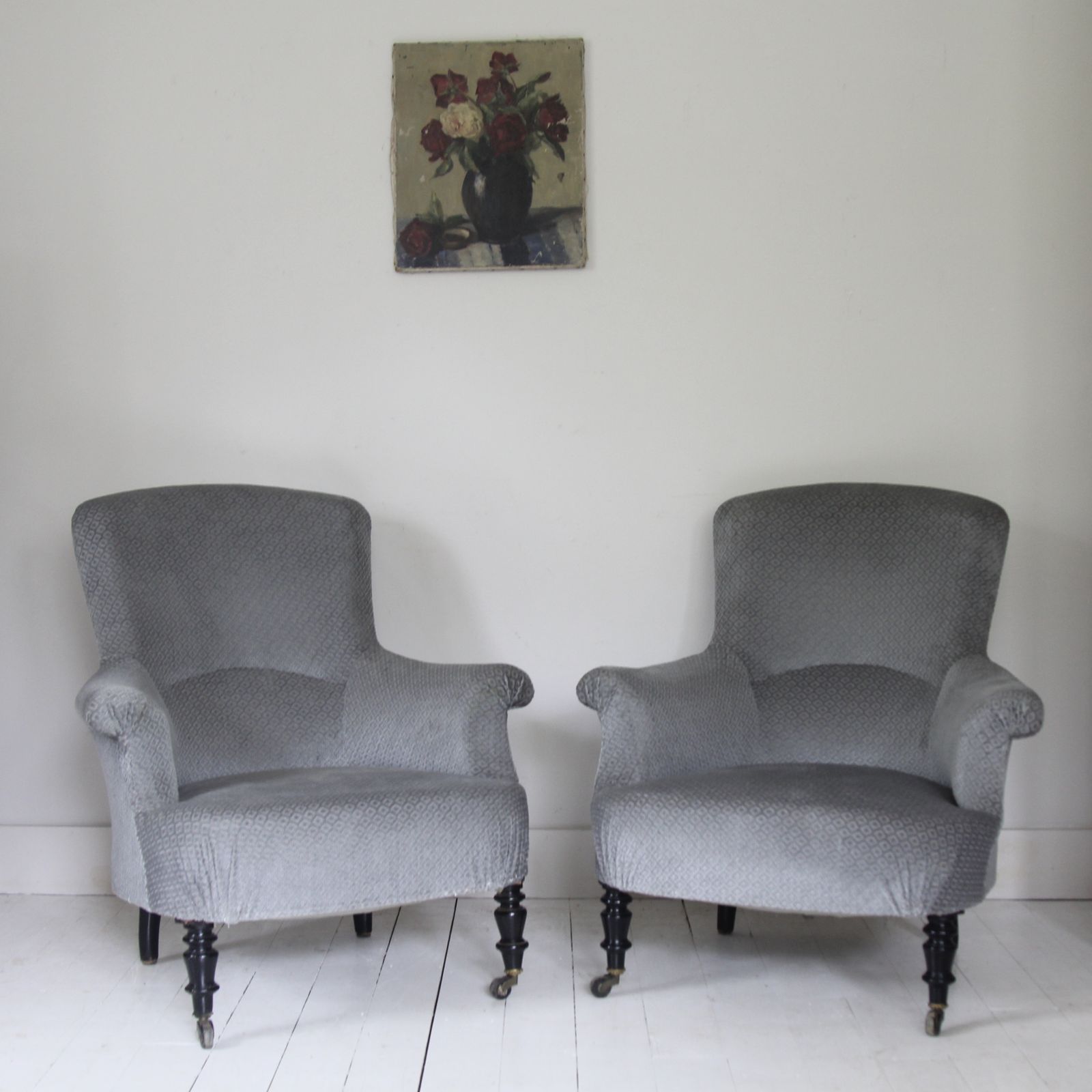 photo furniture Beautiful Pair Of Late 19th Century French Armchairs