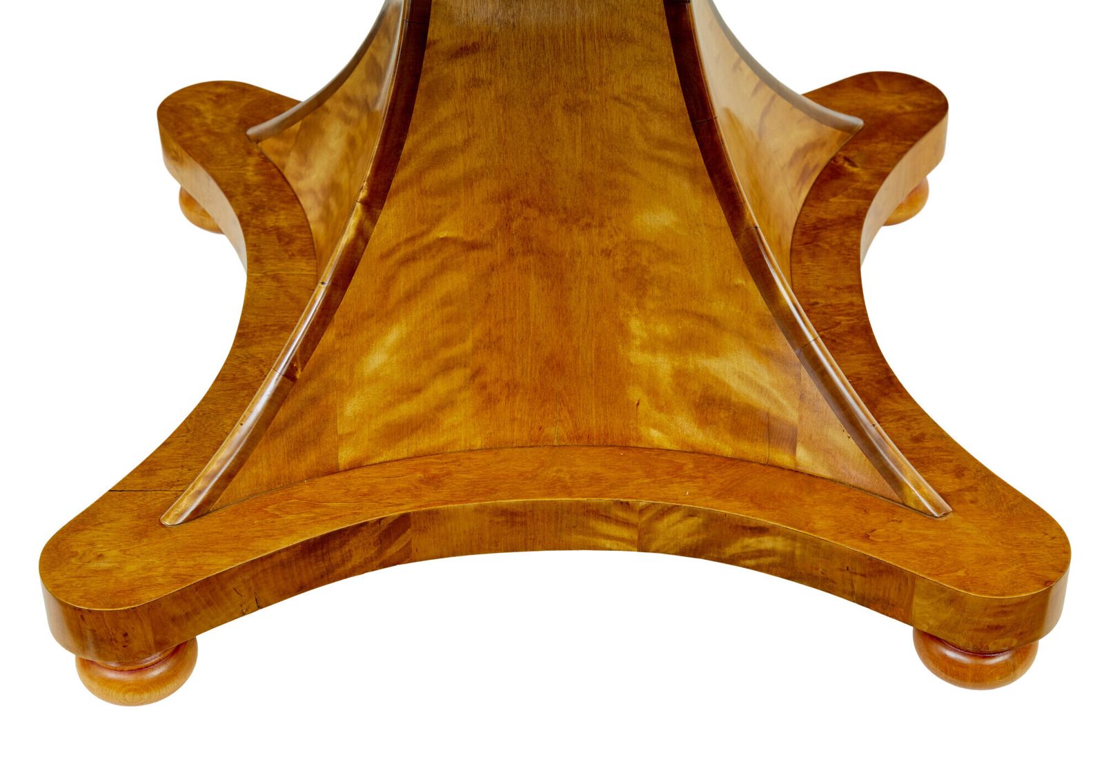 Scandinavian Art Deco Inlaid Birch Center Table photo Furniture