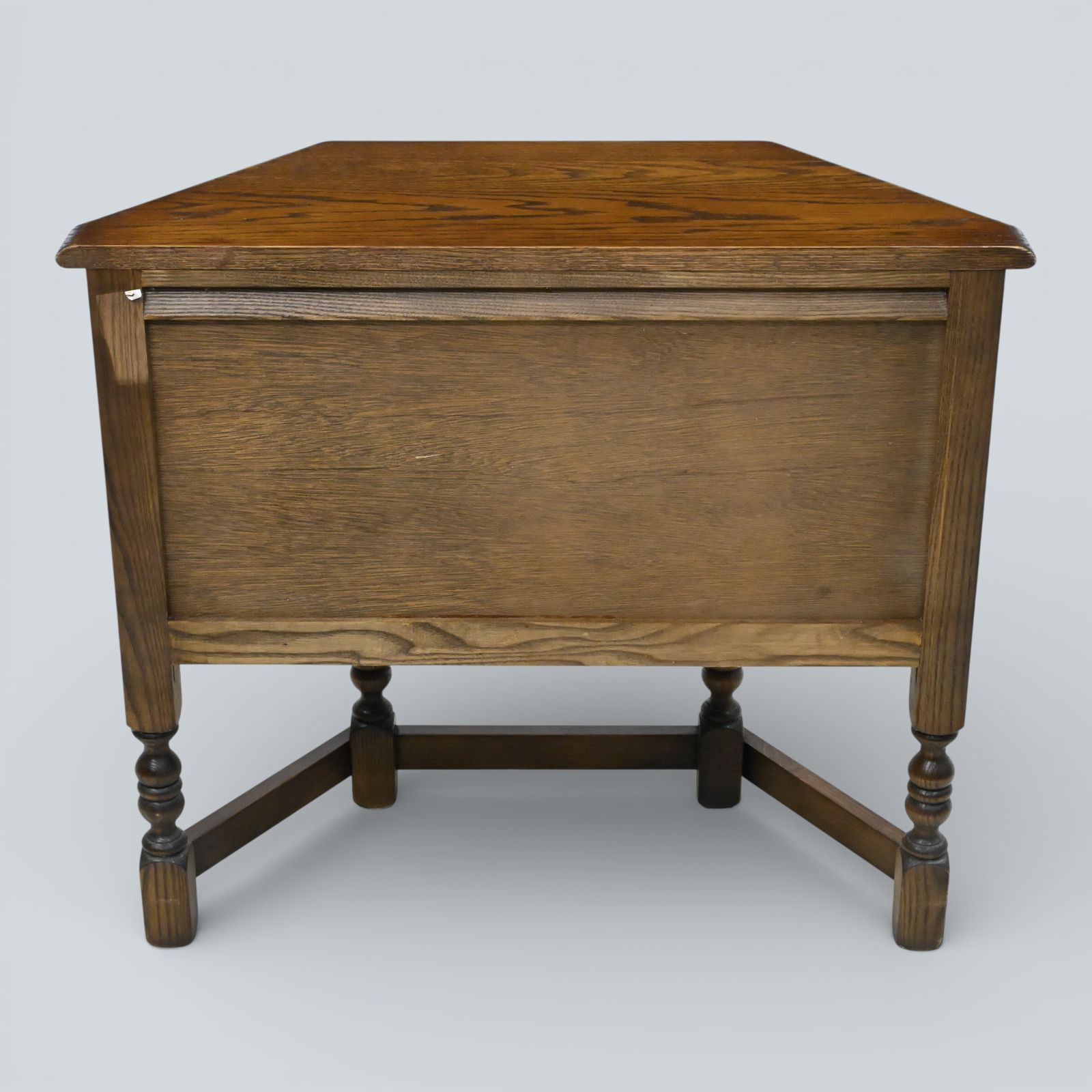 Old Charm Canted Hall Table Light Oak Finish Free Uk Delivery* photo 297.0