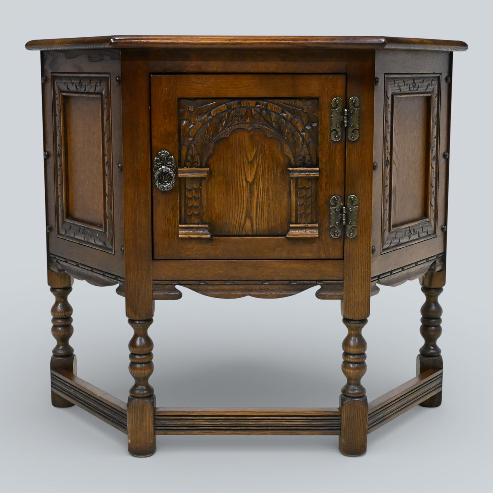 photo for sale Old Charm Canted Hall Table Light Oak Finish Free Uk Delivery*