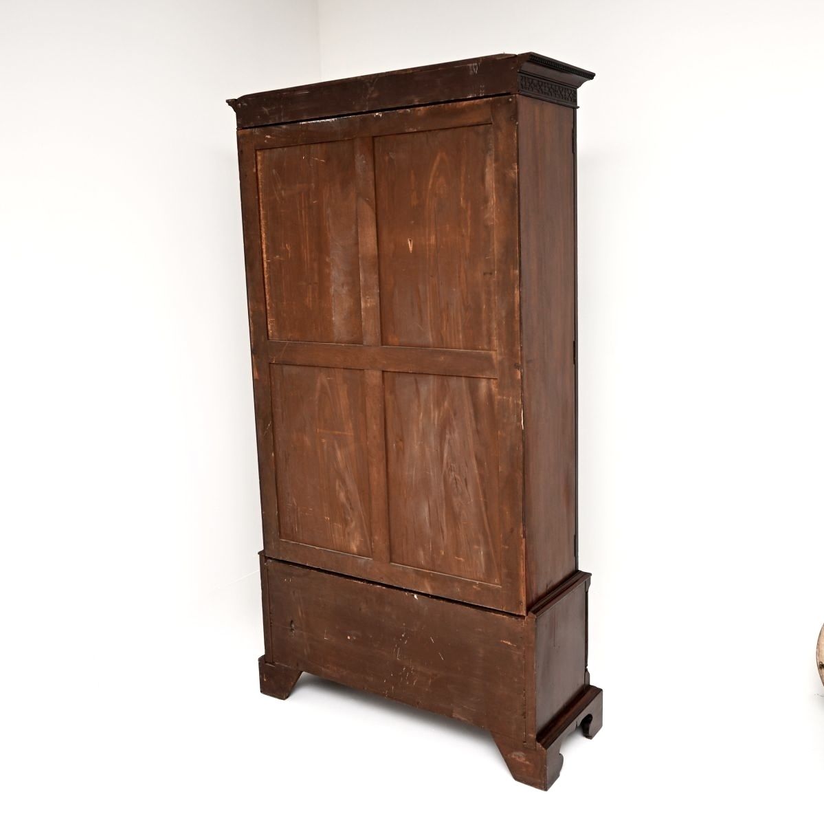 Furniture Antique Georgian Period Mahogany Bookcase photo