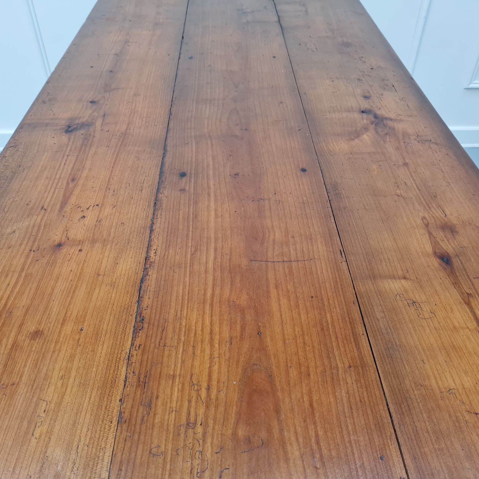 Fantastic Antique French Cherry Wood Farmhouse Table C1840  Free Delivery Eng/Wales photo buy