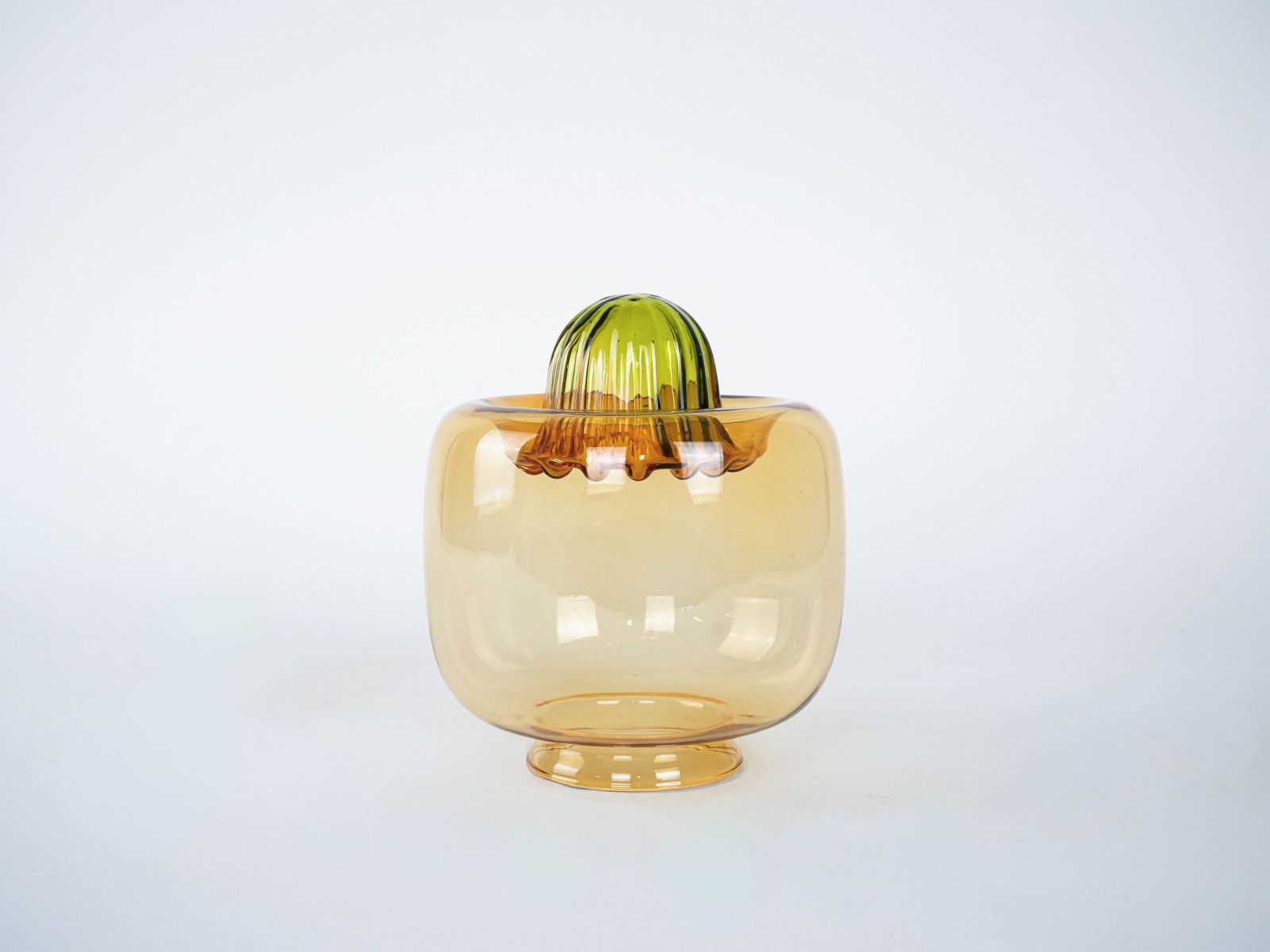Glass Table Decoration, Italian Design, 1970s, Made In Italy photo for sale