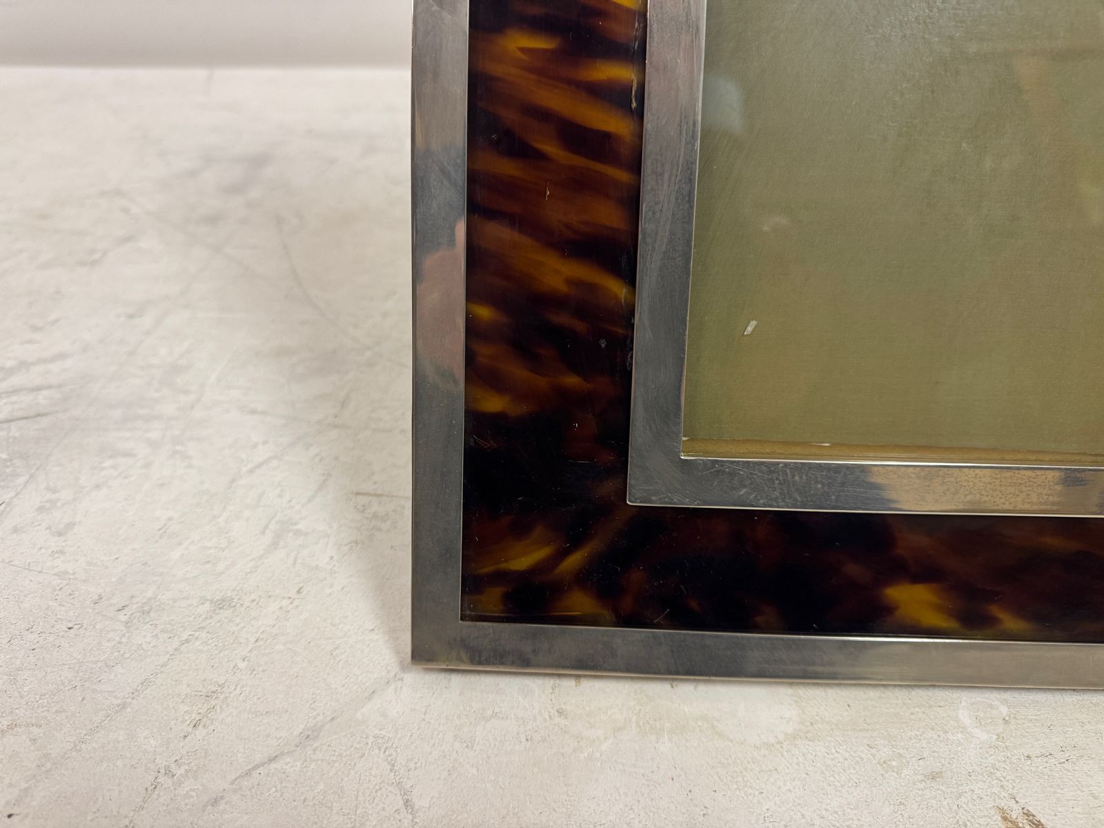 1970s Italian Photo Frame By Gabriella Crespi photo for sale