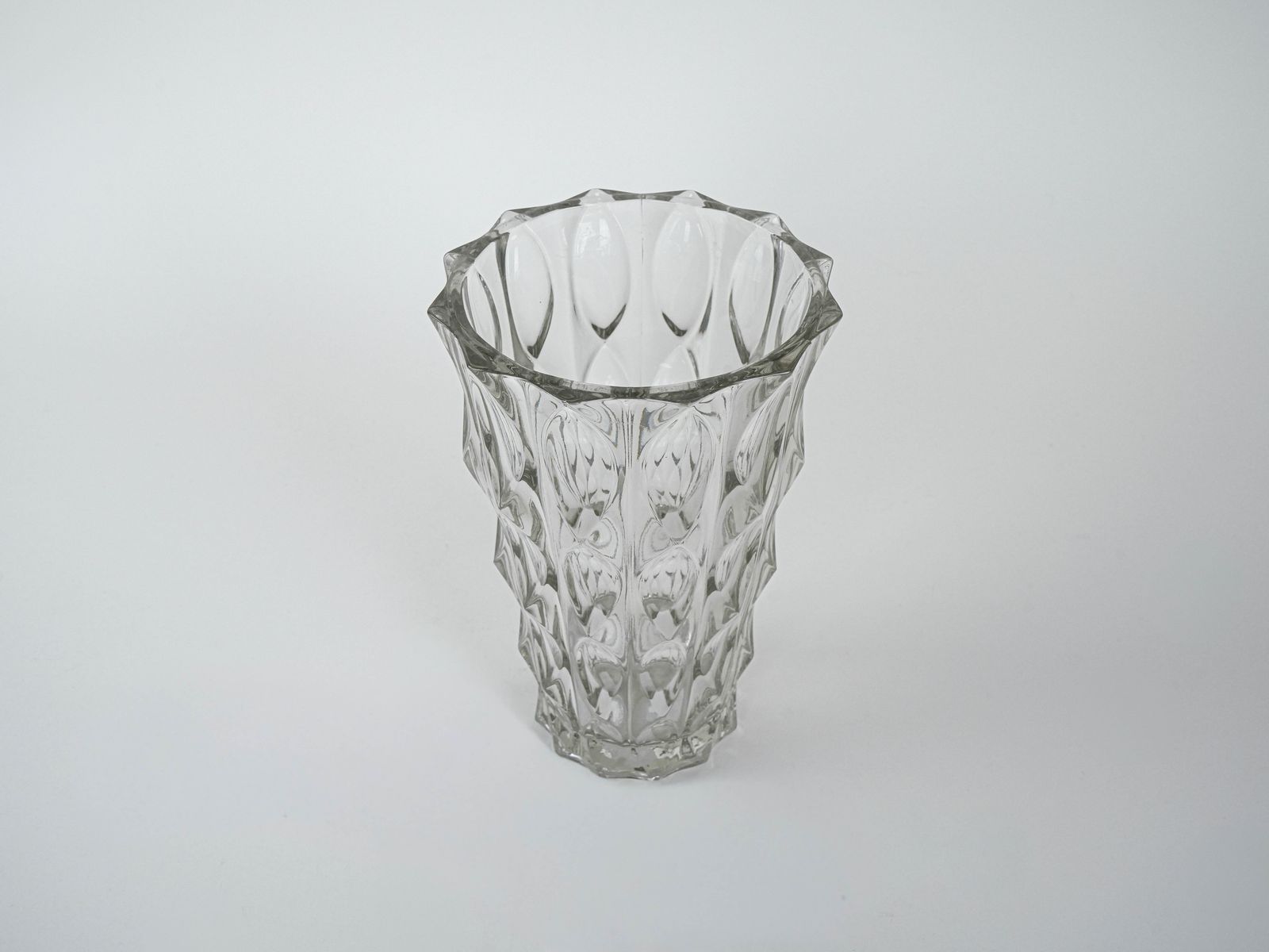 Crystal Vase, Italian Design, 1960s, Manufactured In Italy photo 309.0
