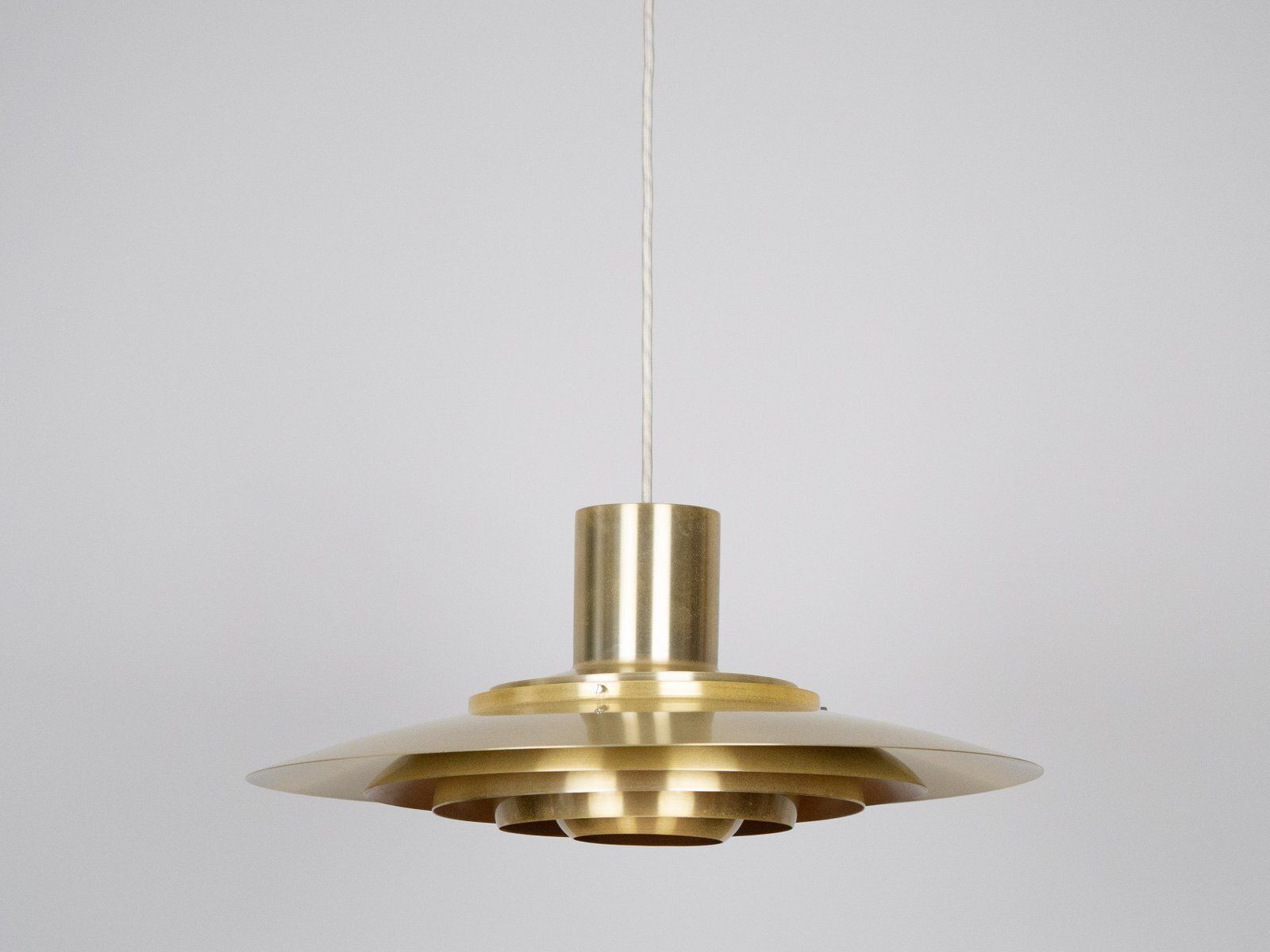 Vintage Danish P376 Pendant Lamp By Fabricius Kastholm For Nordisk Solar, 1964