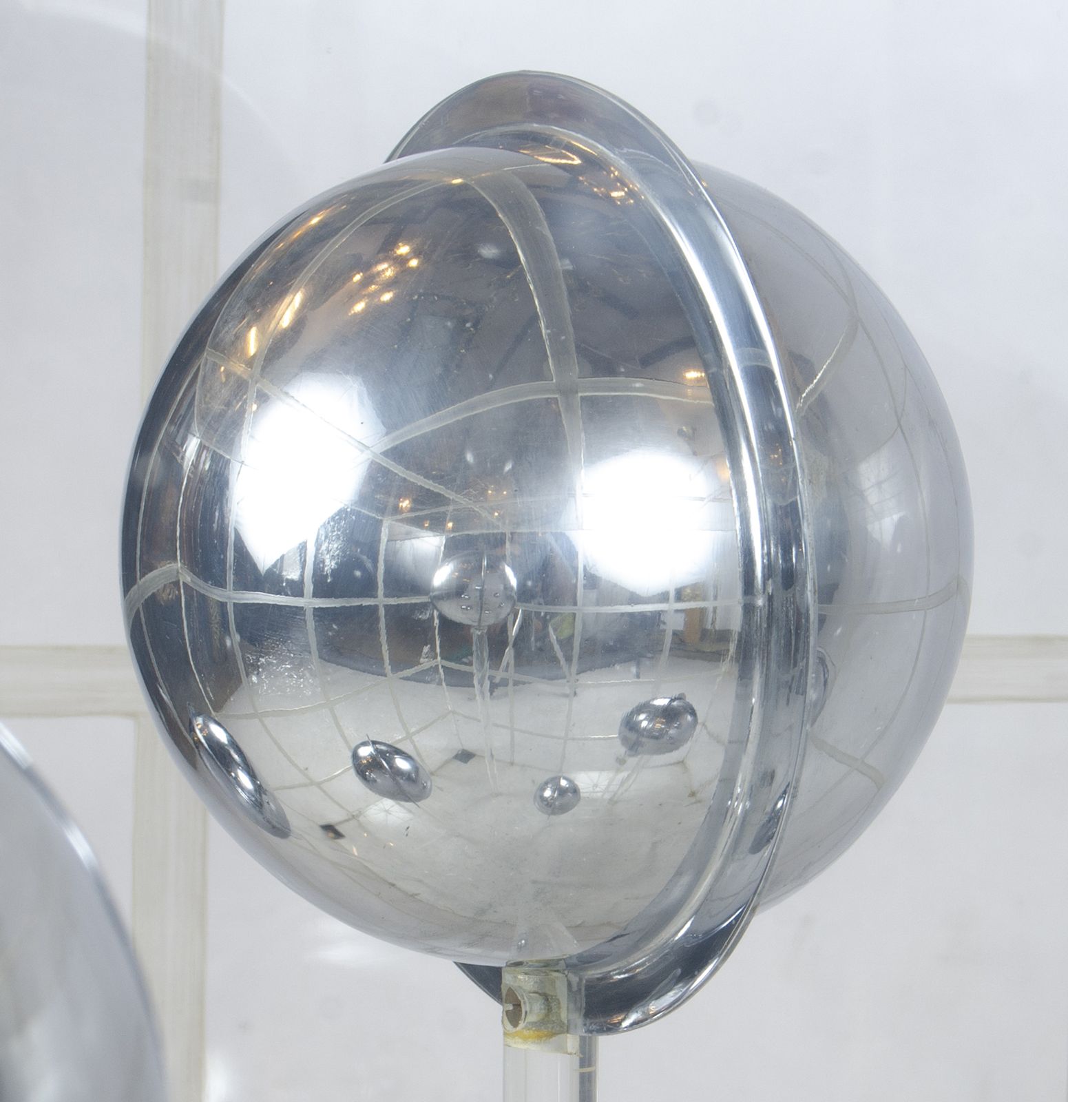 1960s Op Art Translucent Acrylic Cube Sculpture By Argentine Author Martha Boto photo vintage