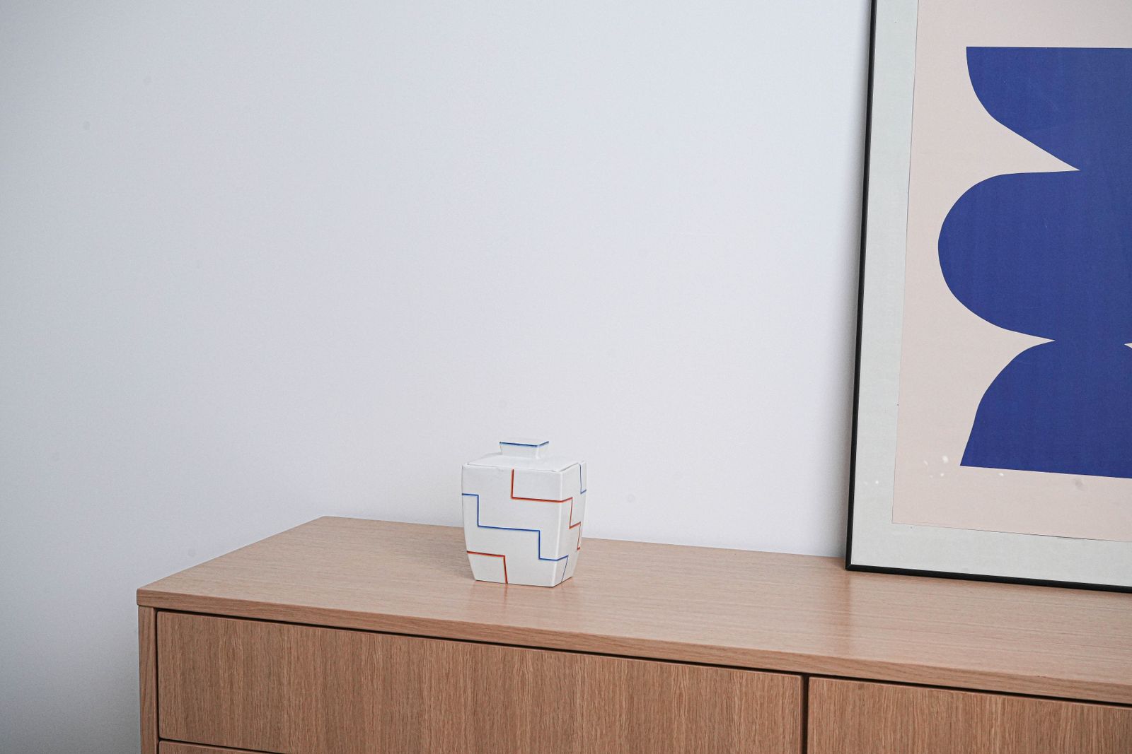 photo for sale Ceramic Vase, Modernist Design, 1970s, Made In Italy