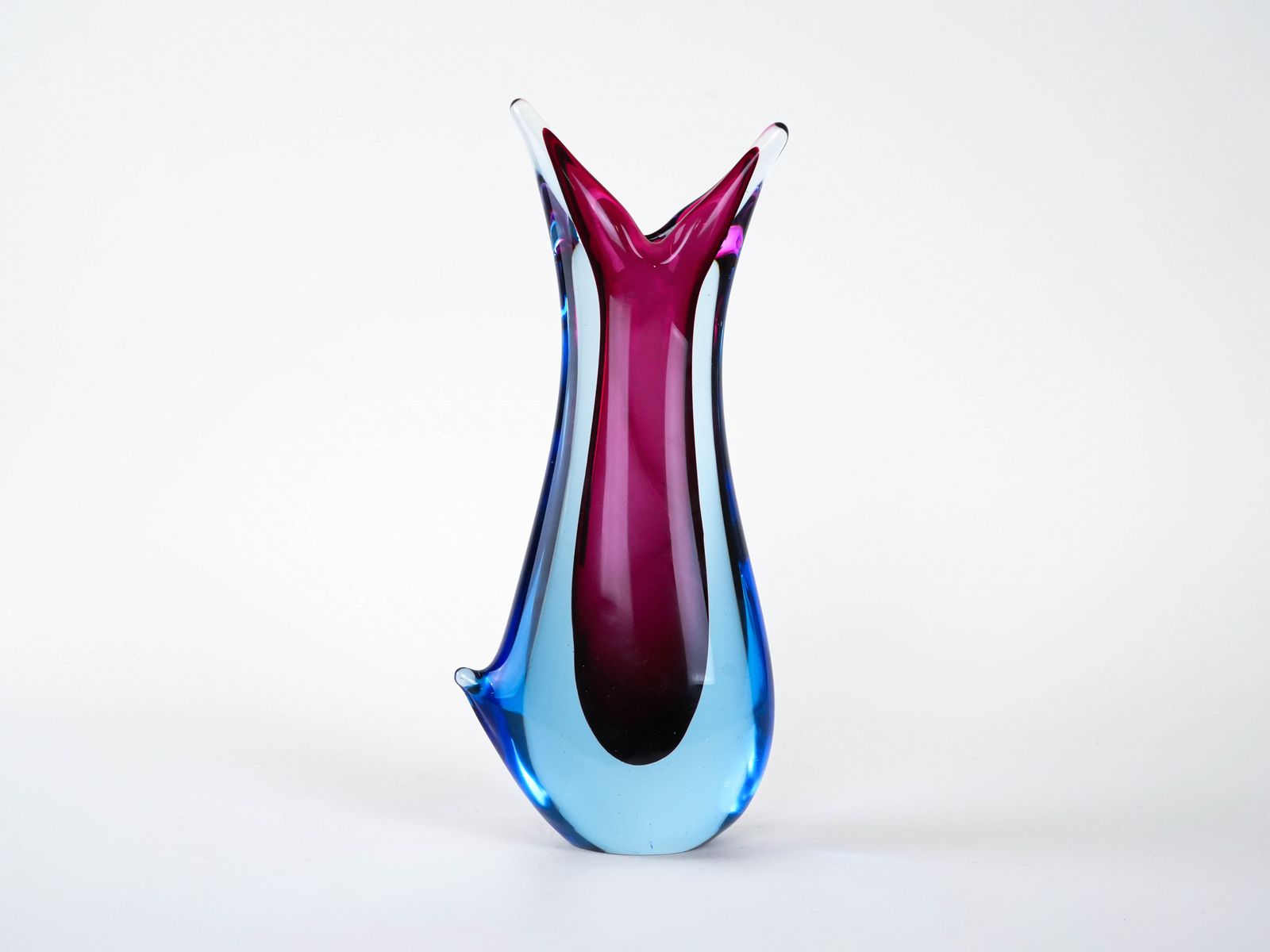 Vaas, Murano Glas, Italiaans Design, Jaren 1960, Made In Italy photo Woonaccessoires