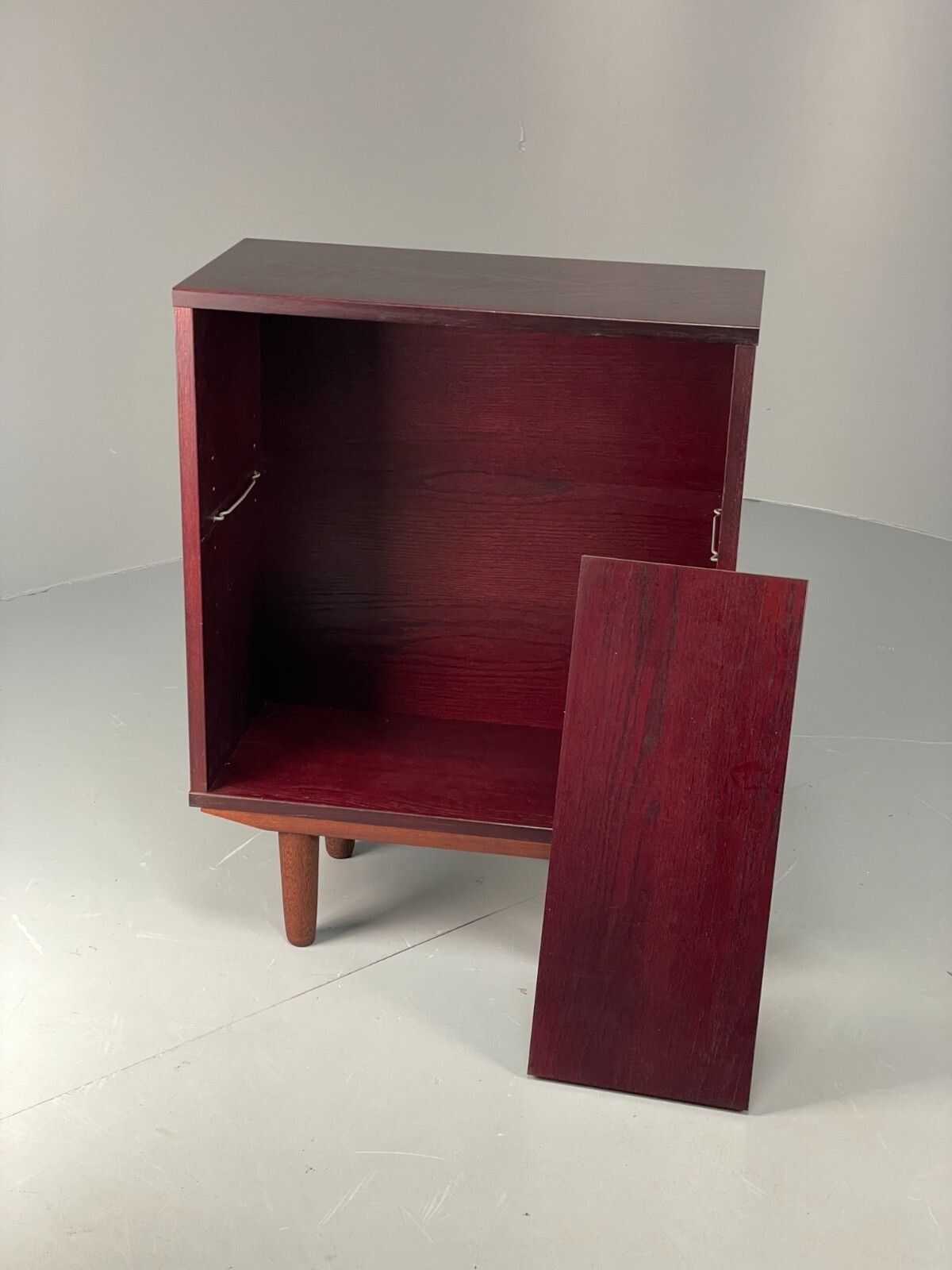 Vintage Dark Oak Bookcase Adjustable Shelf By Beaver & Tapley Eb11497 Mwoo photo buy
