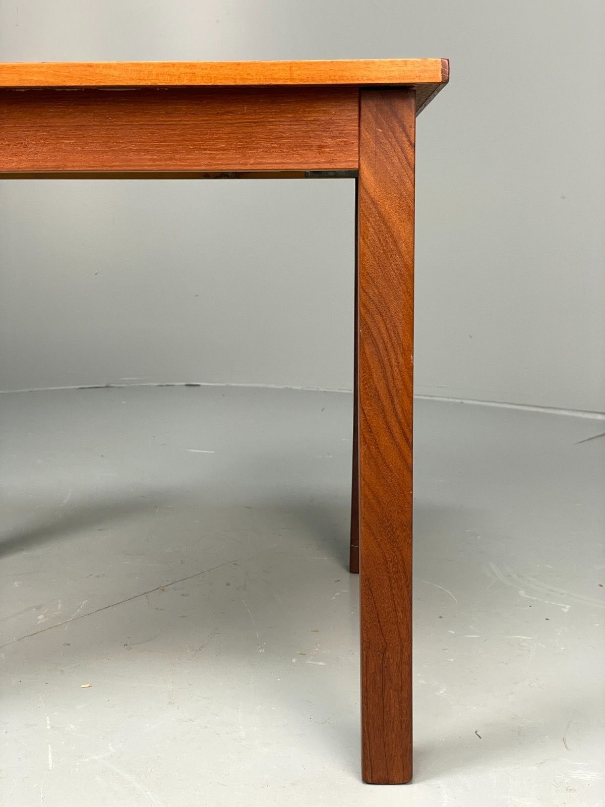 Vintage Teak Side Table 1960s Danish Square Removable Legs Retro Eb11518 Mwoo photo vinterior