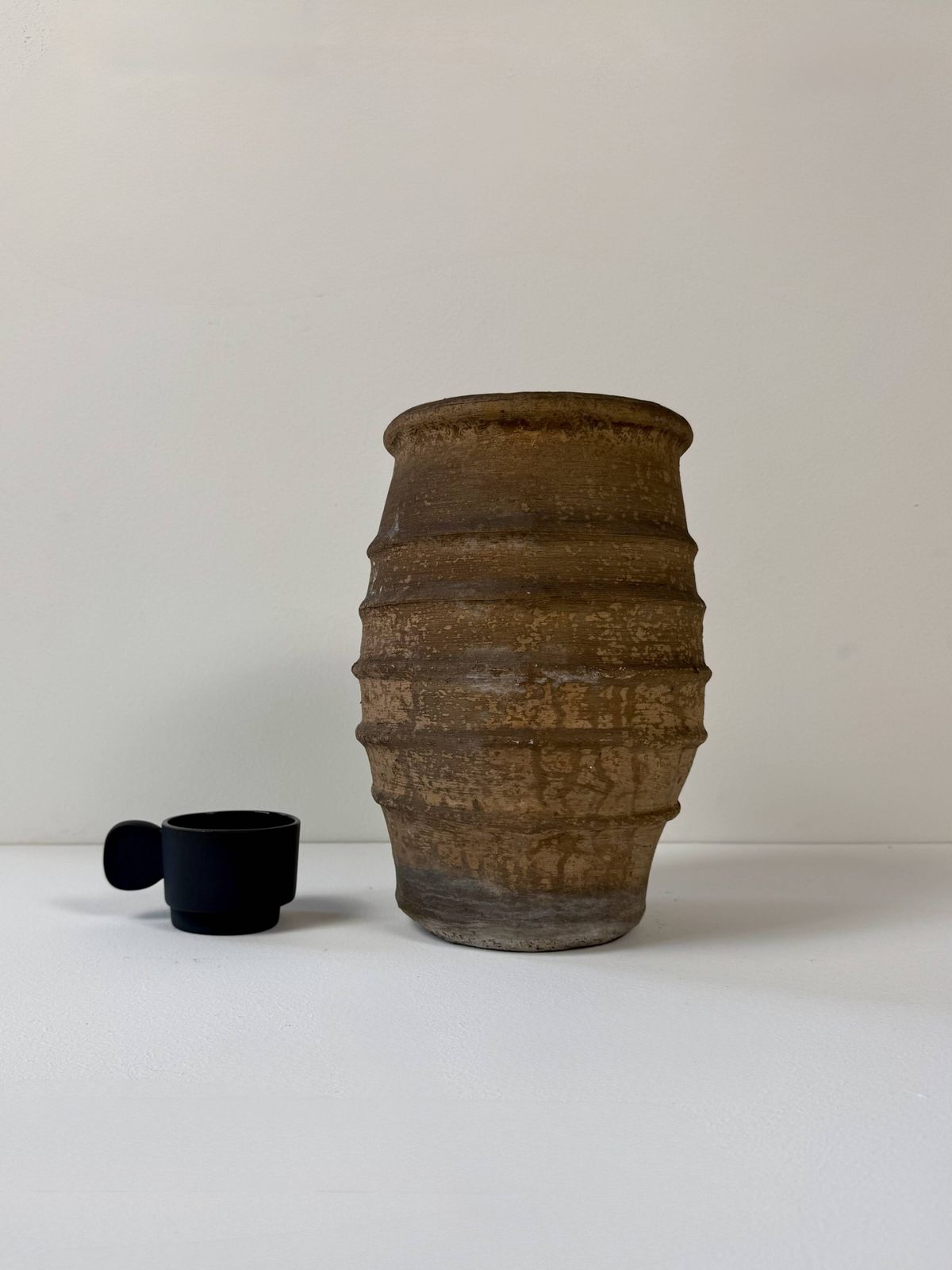 Page 1 Of 9 Large Vintage Brown Terracotta Vase France 1960 photo vinterior