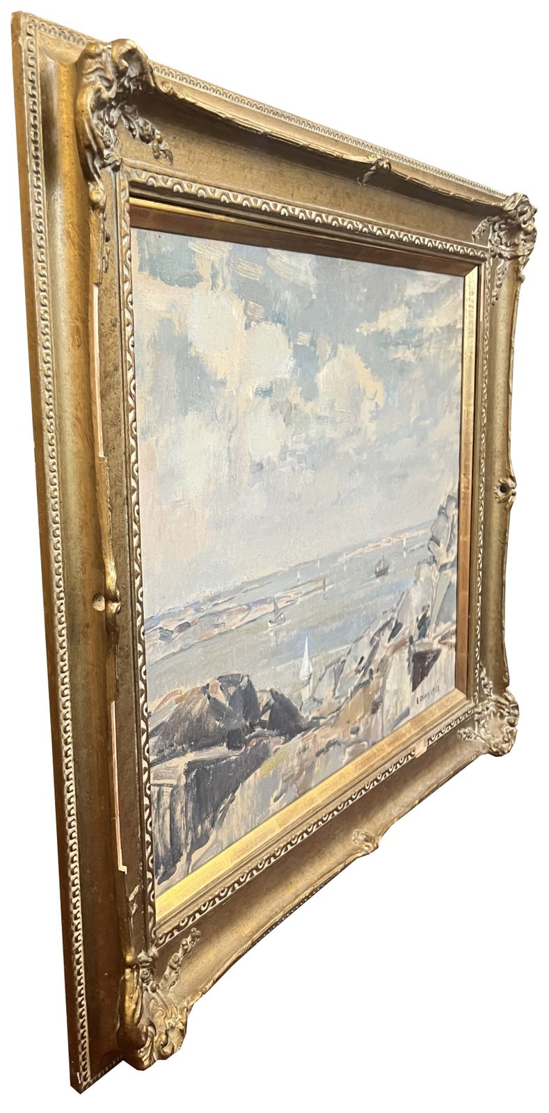 'Sails Off The Swedish Coast' By 20th Century Swedish School photo for sale