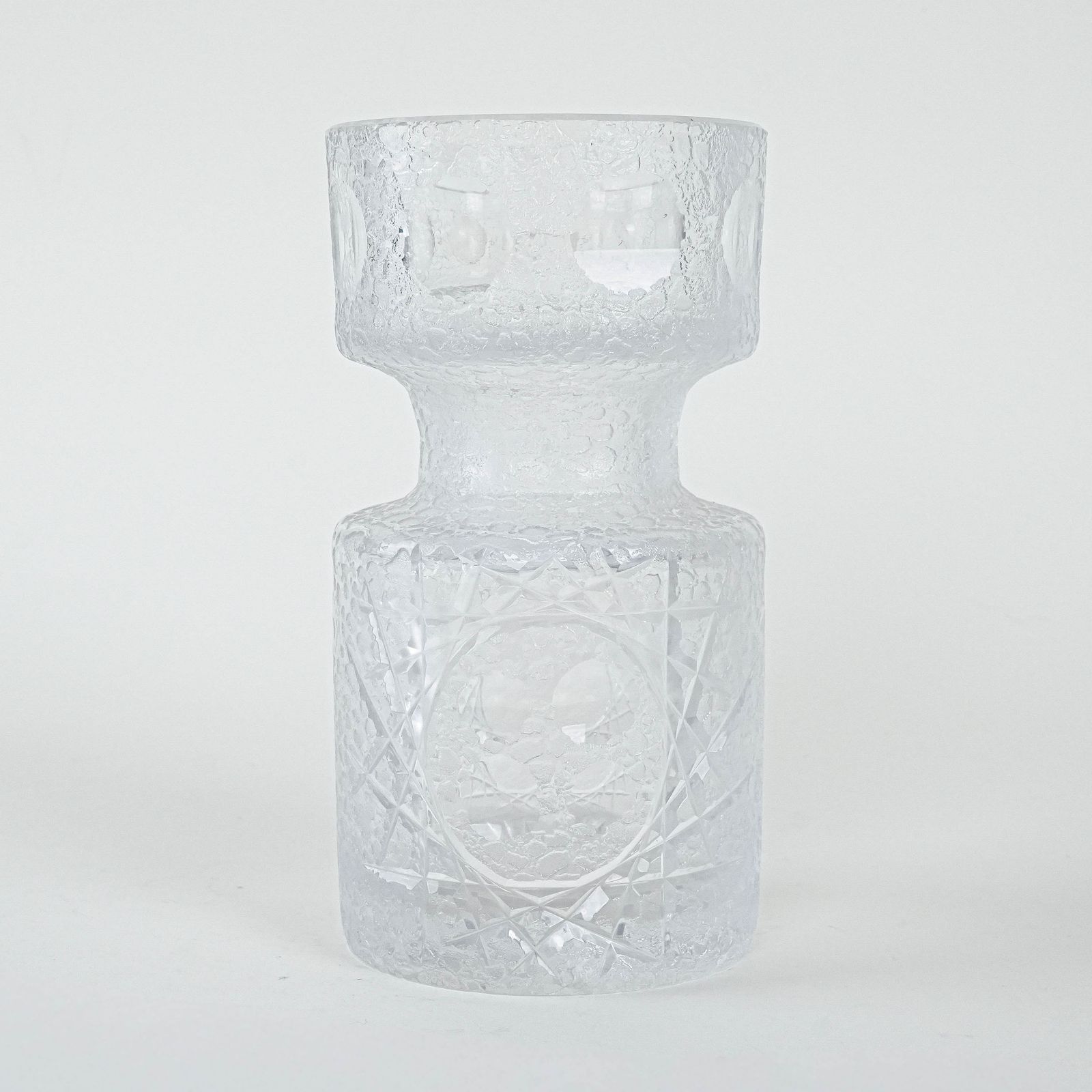 Glazen Vaas, Scandinavisch Design, Jaren 1960, Vervaardigd In Denemarken photo furniture