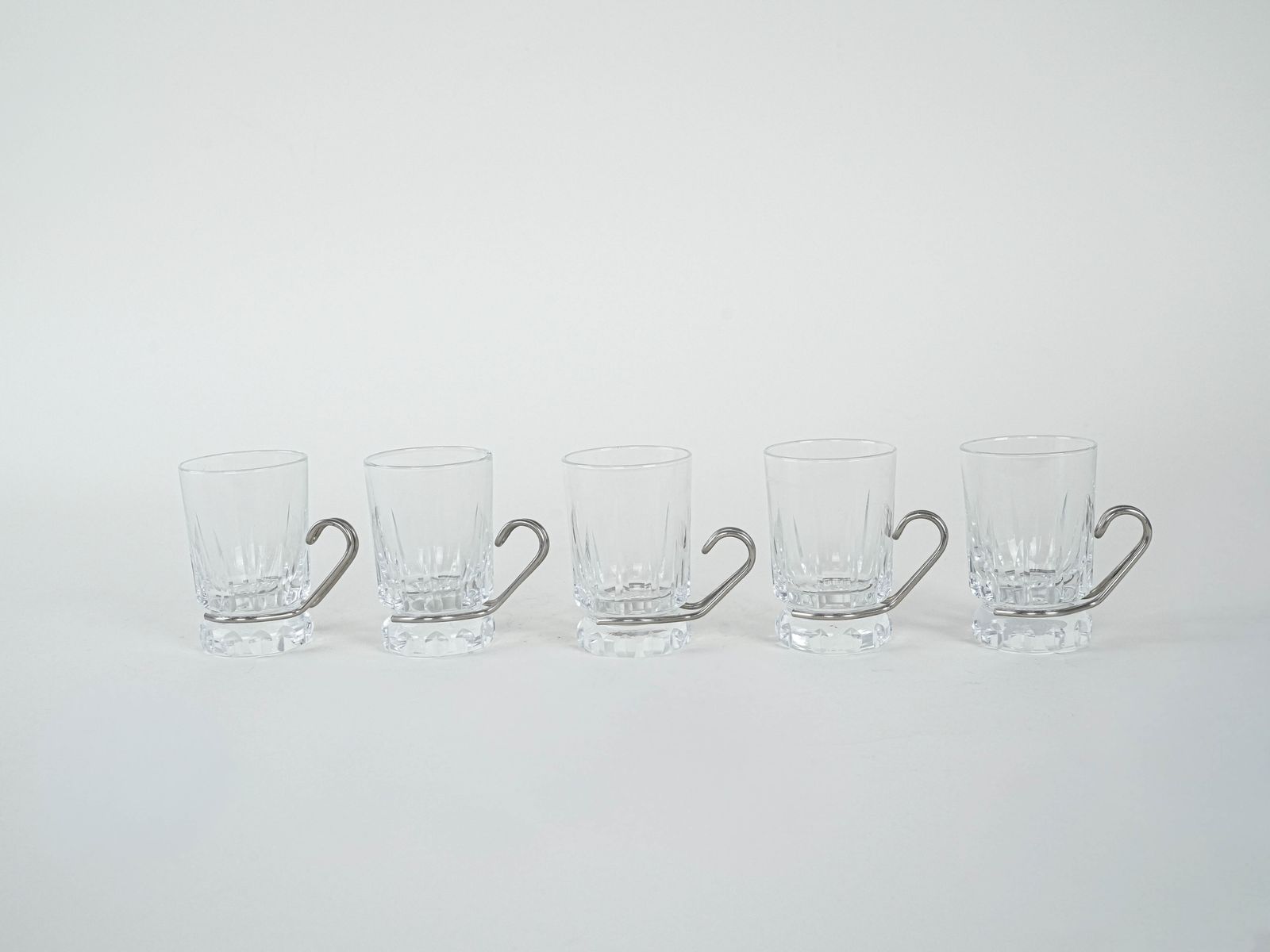 Set Theeglazen, Italiaans Design, Jaren 1970, Made In Italy photo for sale