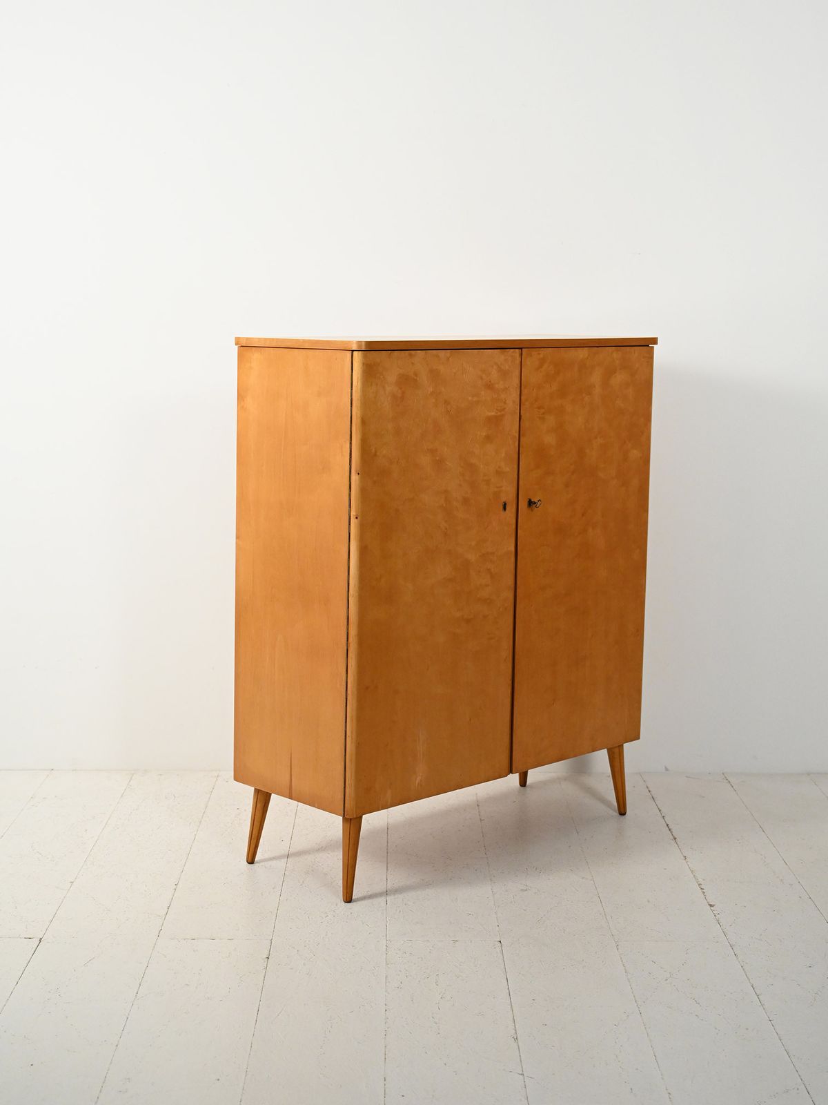 Cabinet Scandinavo Vintage In Betulla Anni ’50 photo Furniture