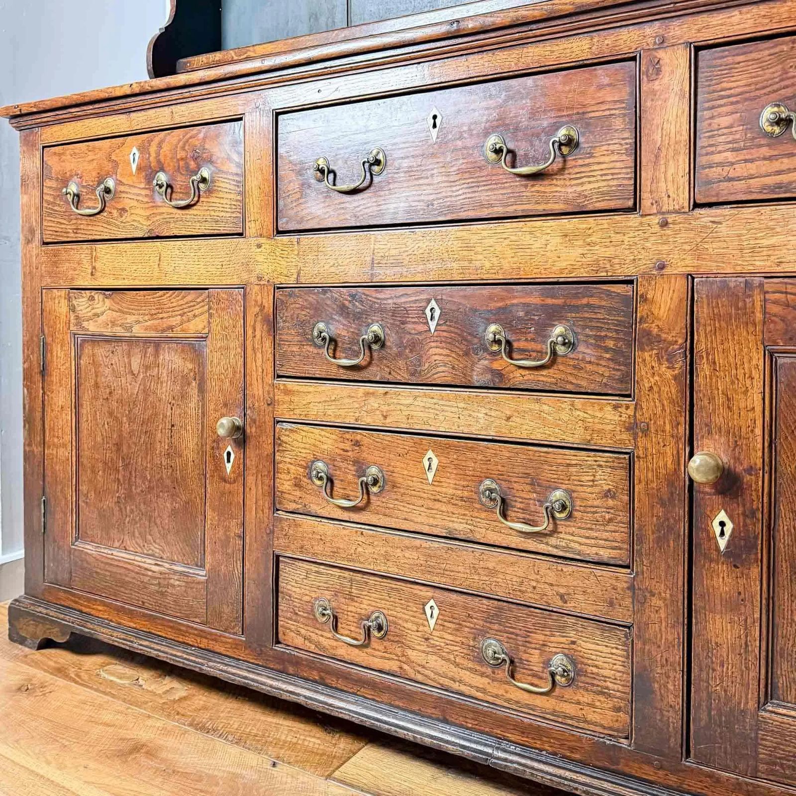 Georgian Elm And Oak Dresser photo buy