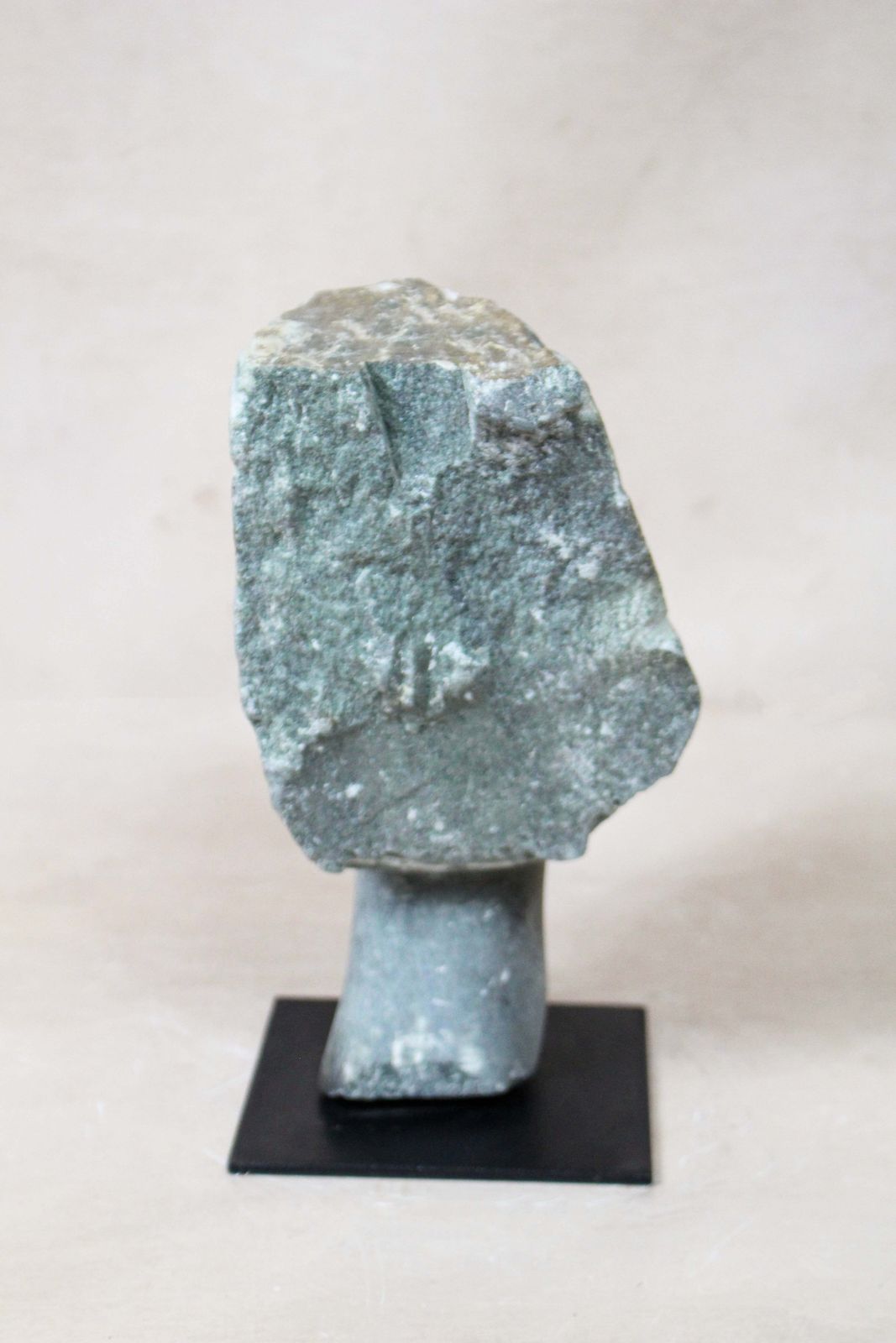 Stone Head Sculpture By Rizimu Chiwawa Zimbabwe 30.10 photo Art