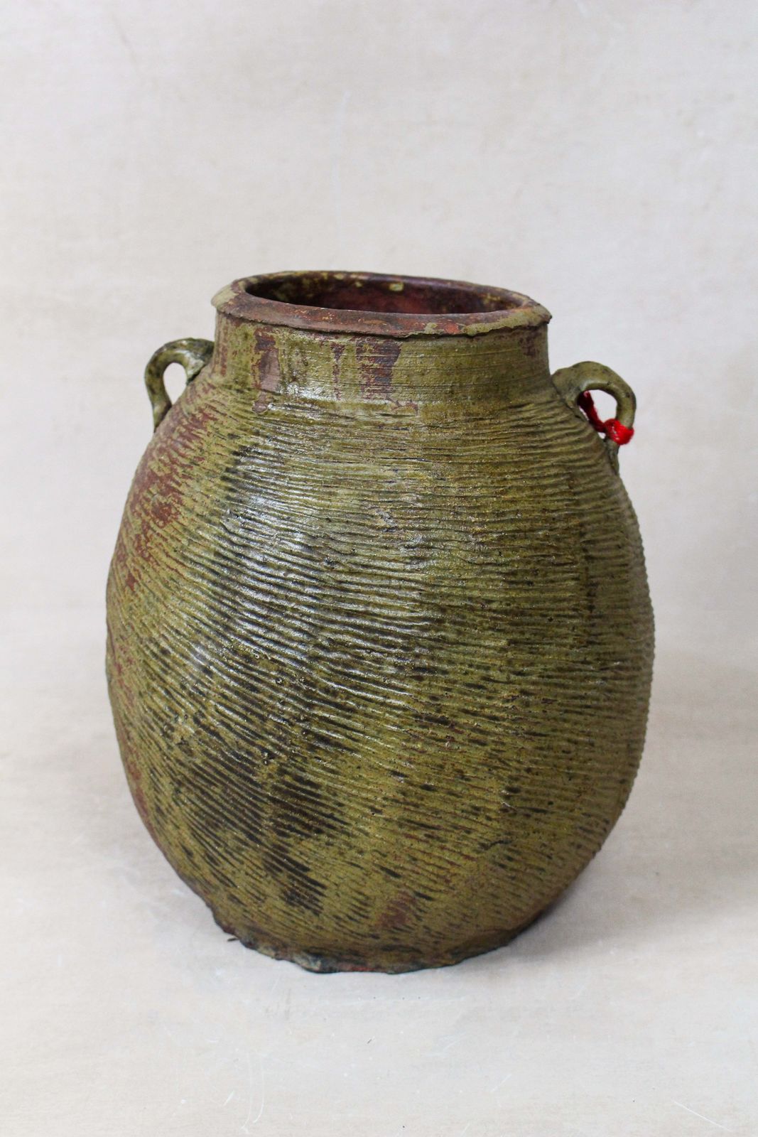 Antique Earthenware Preserve Pots   Aep 11