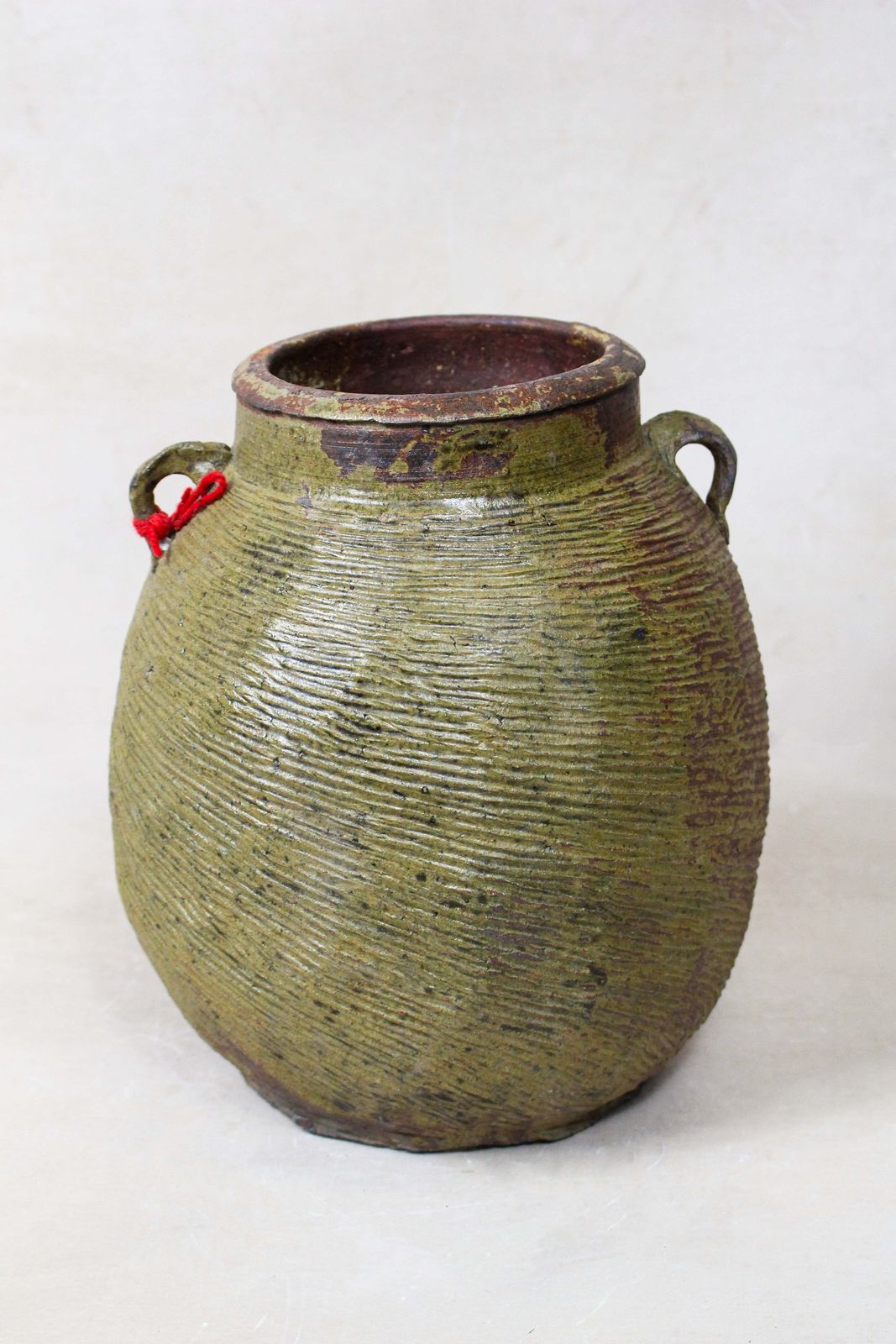 Antique Earthenware Preserve Pots   Aep 11 photo for sale