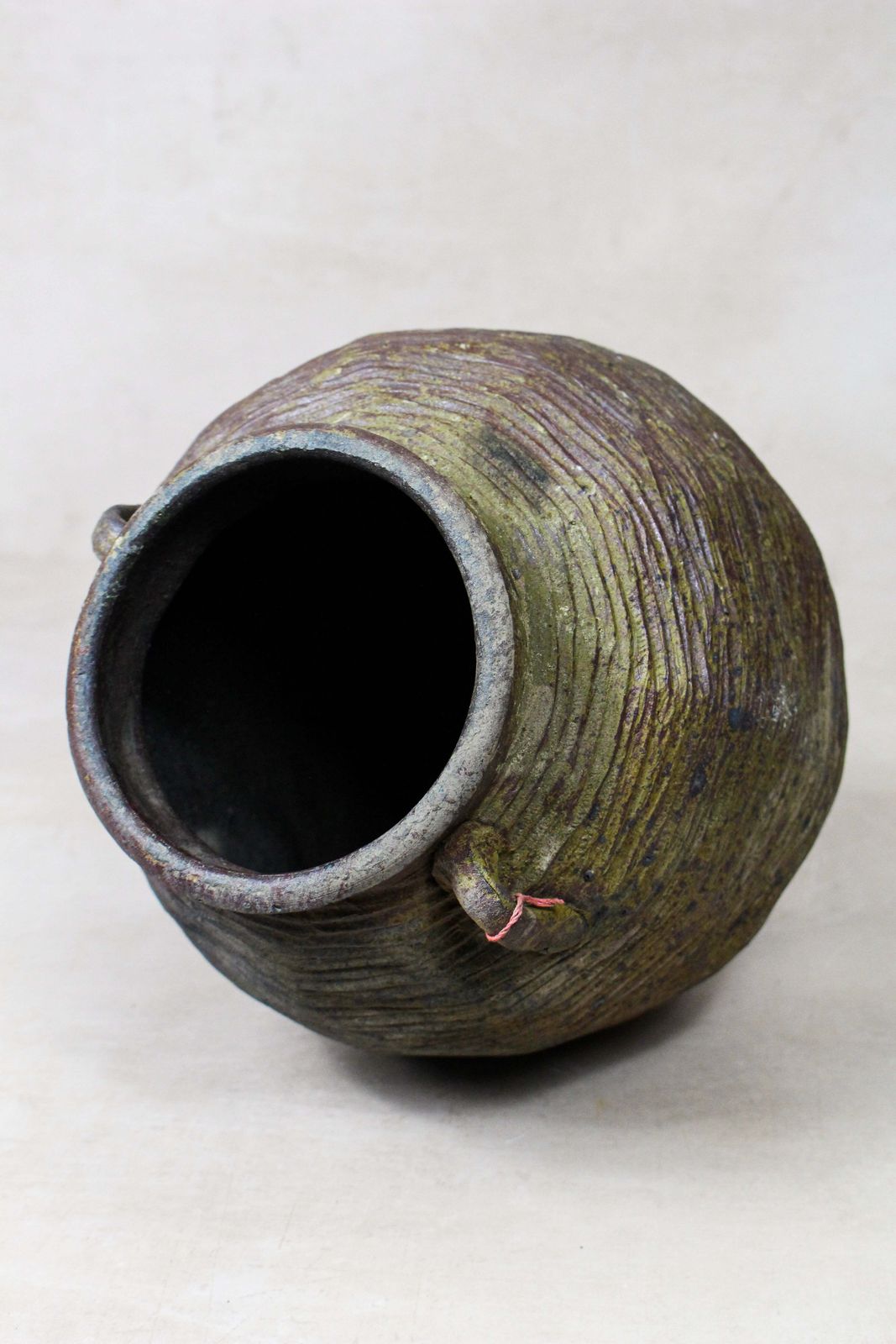 Antique Earthenware Preserve Pots   Aep 12 photo Garden Decor