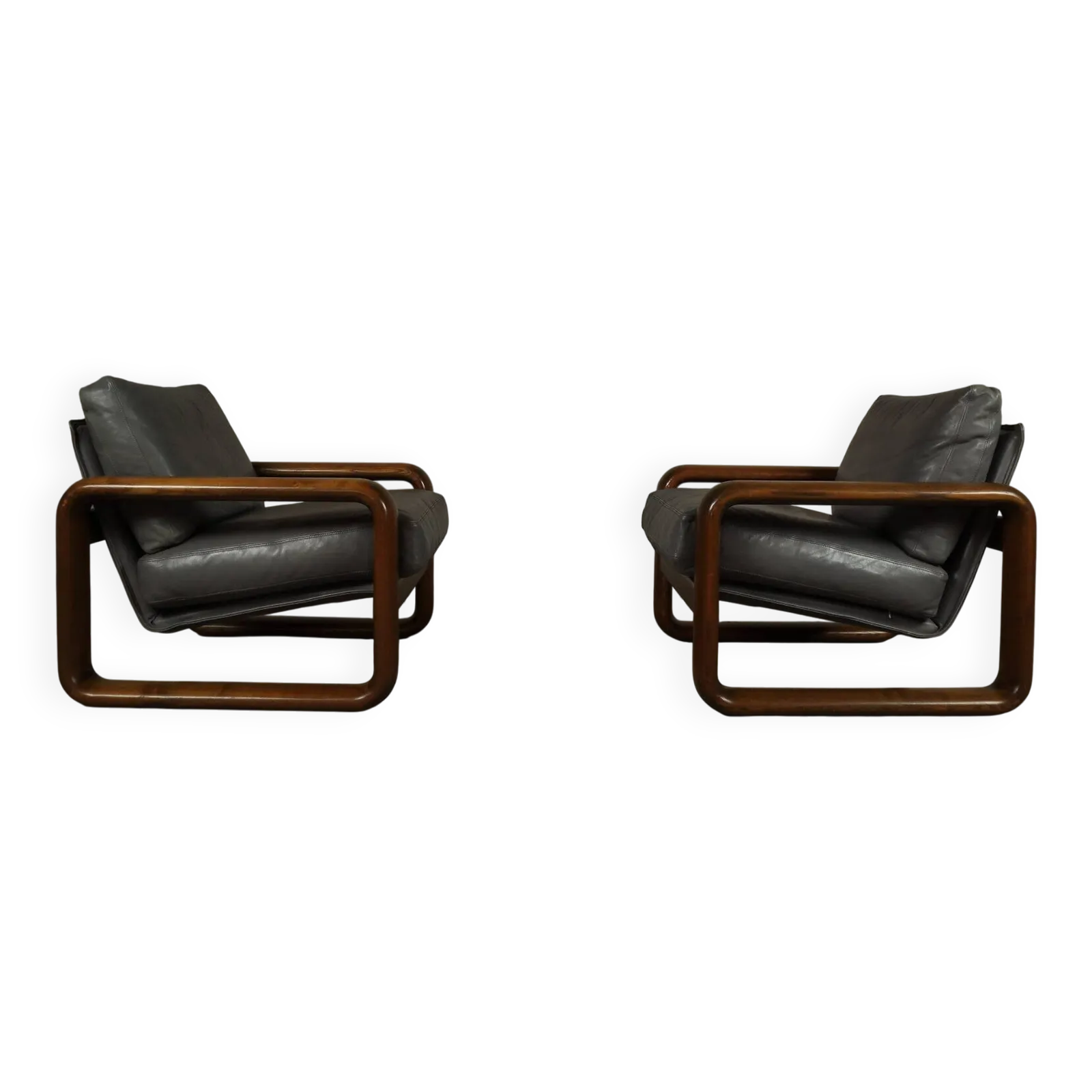 Pair Of "Hombre" Armchairs By Burkhard Vogtherr For Rosenthal, 1970s