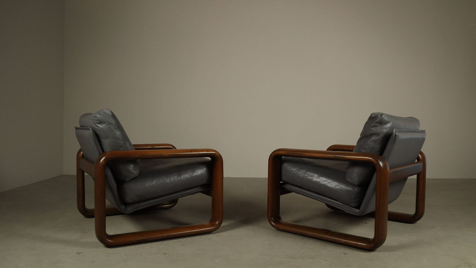 Pair Of "Hombre" Armchairs By Burkhard Vogtherr For Rosenthal, 1970s photo for sale