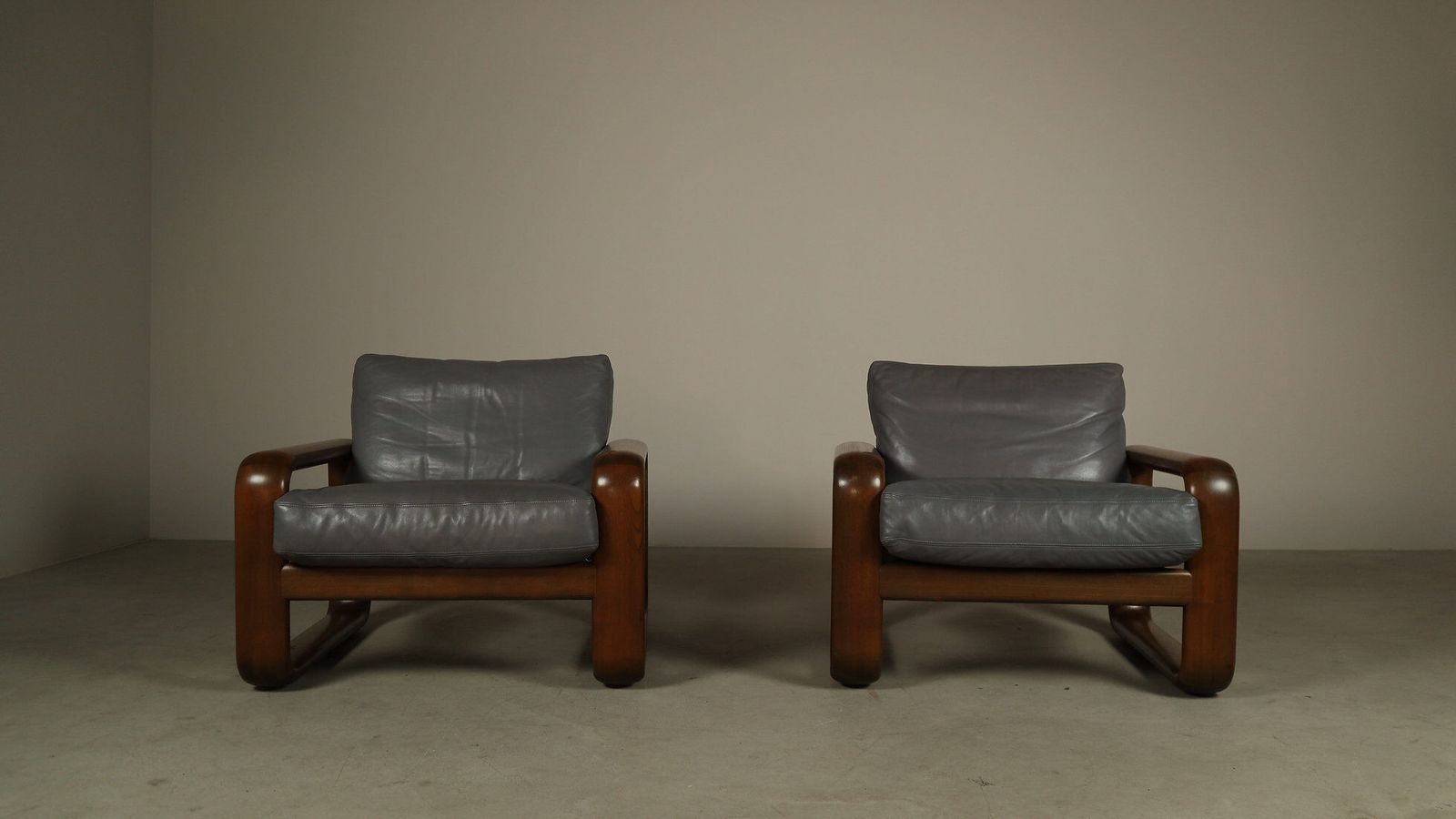 Pair Of "Hombre" Armchairs By Burkhard Vogtherr For Rosenthal, 1970s photo vinterior