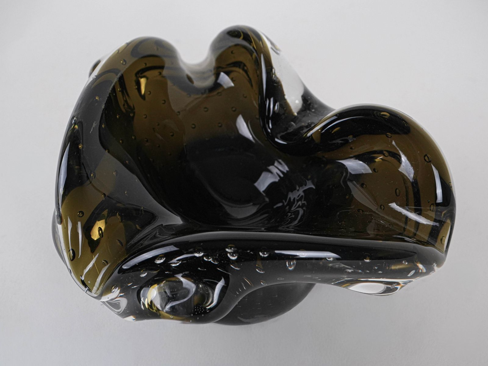 Platter, Murano Glass, Italian Design, 1960s, Made In Italy photo buy