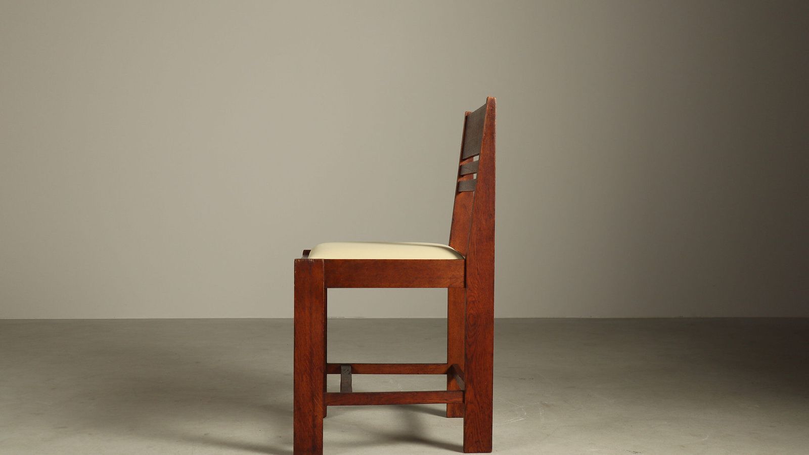 Set Of 4 Oak Dining Chairs From The Hague School, 1925 1935 photo vintage