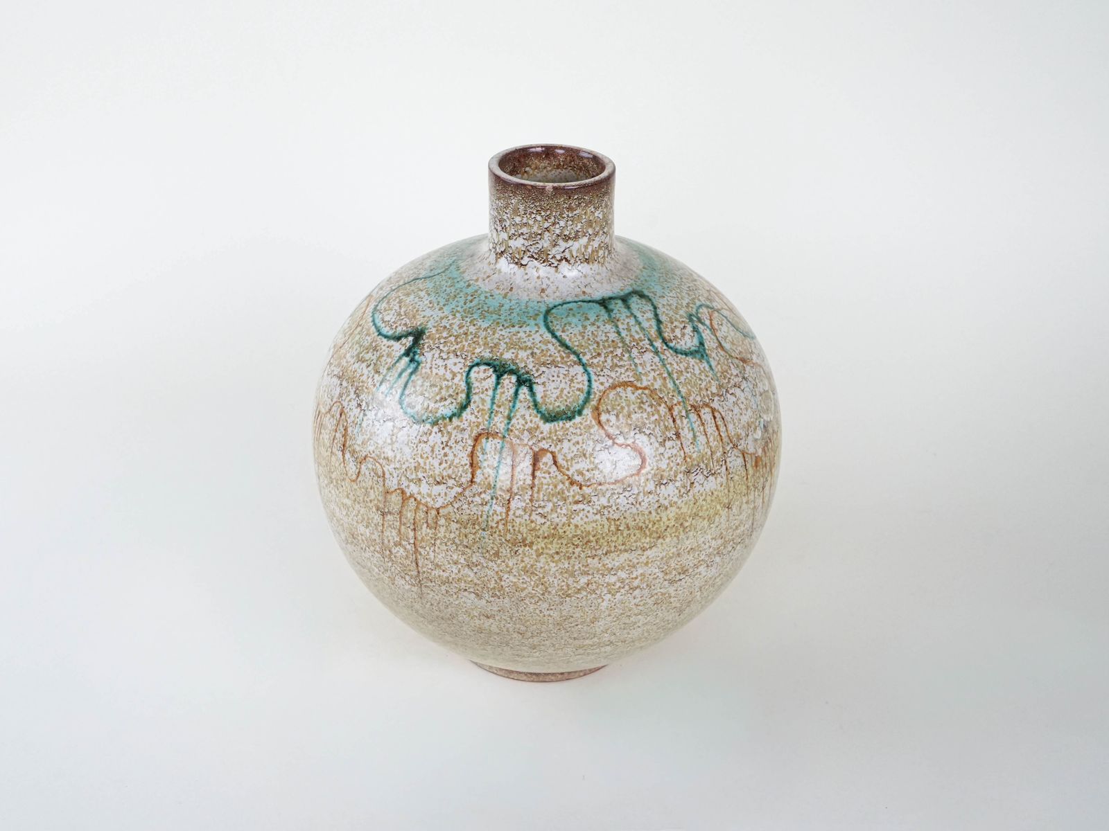 Ceramic Vase, Italian Design, 1960s, Manufactured In Italy photo 499.0