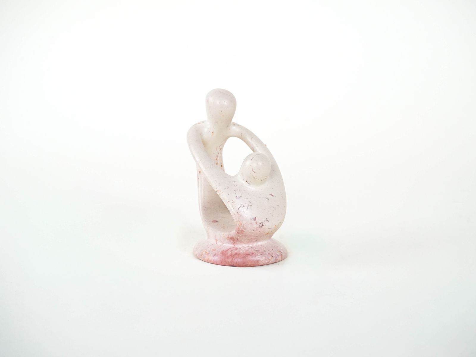 Abstract Sculpture Of A Figure With A Child, Danish Design, 1980s, Made In Denmark photo 259.0