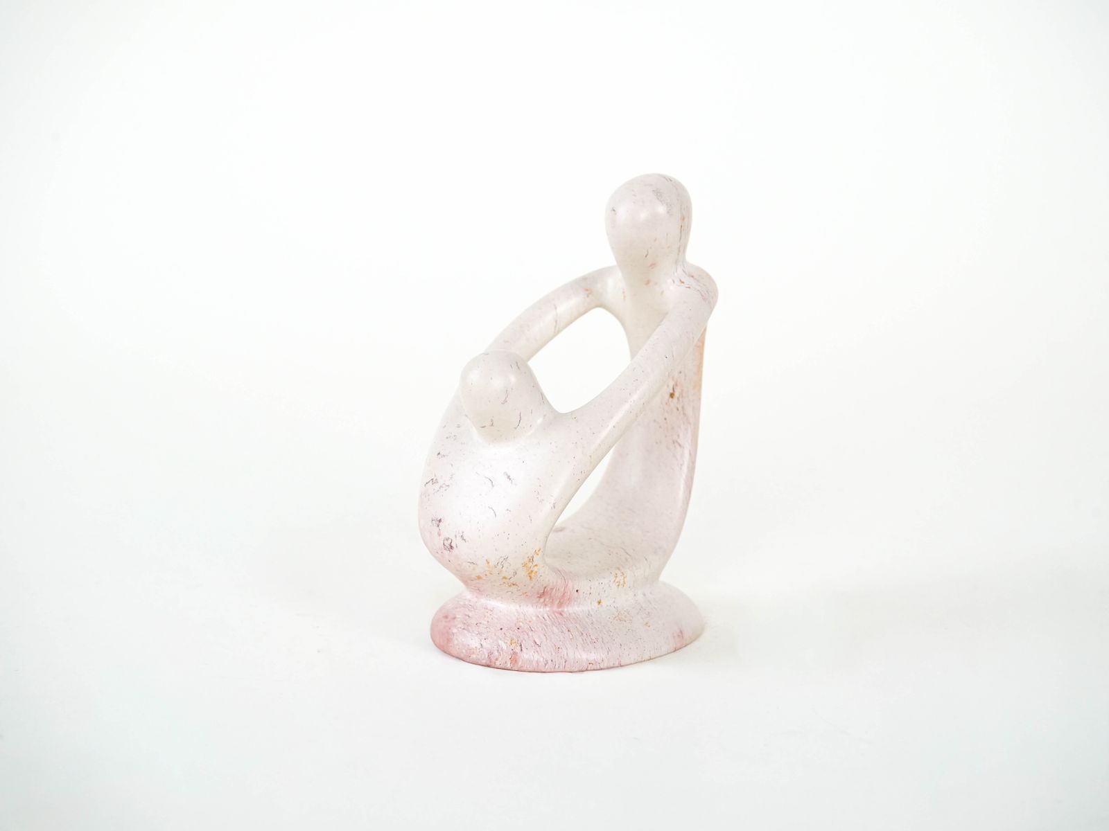 Abstract Sculpture Of A Figure With A Child, Danish Design, 1980s, Made In Denmark photo buy