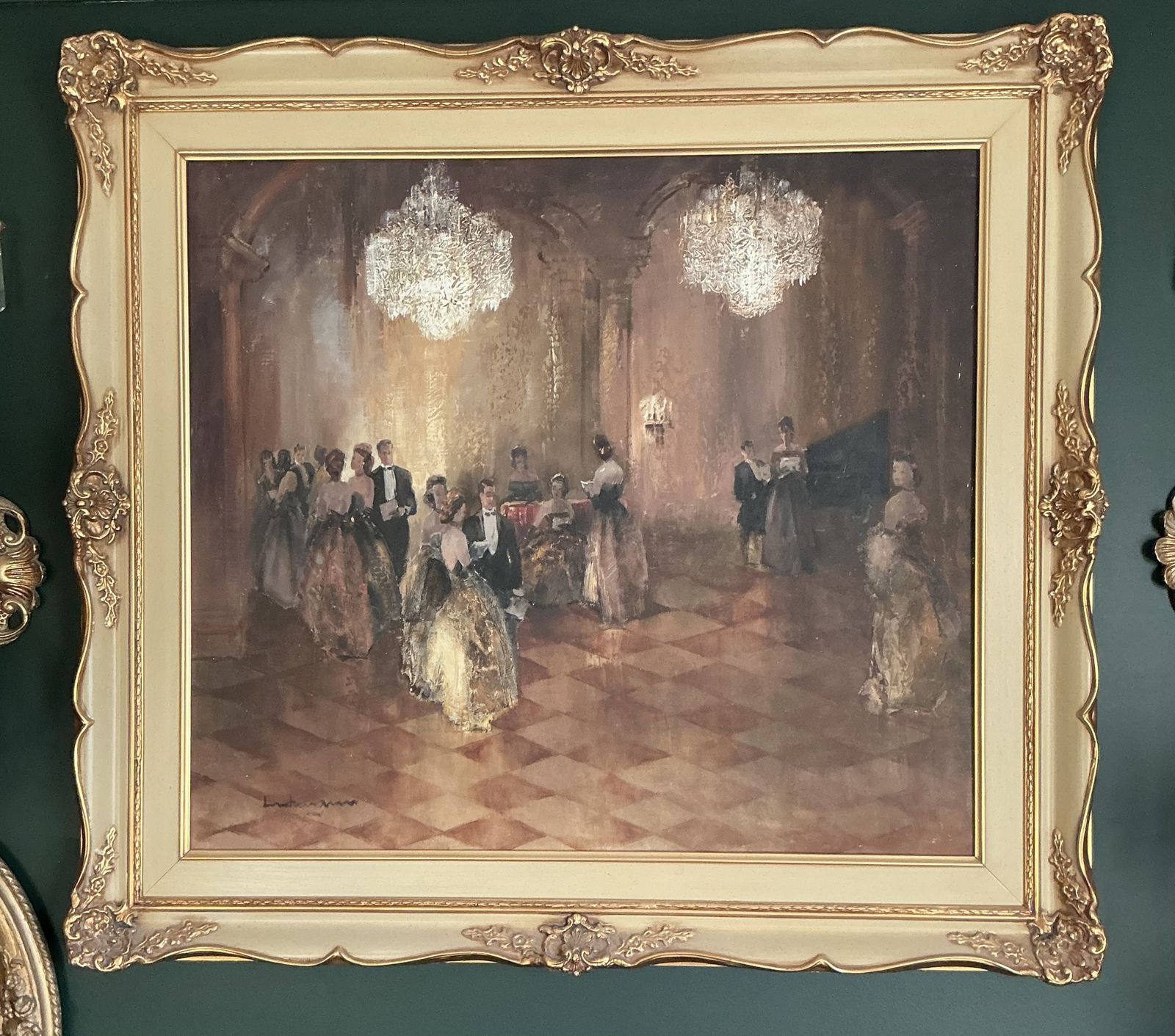 Oil On Canvas Ludwig Gschossmann (1913   1988)