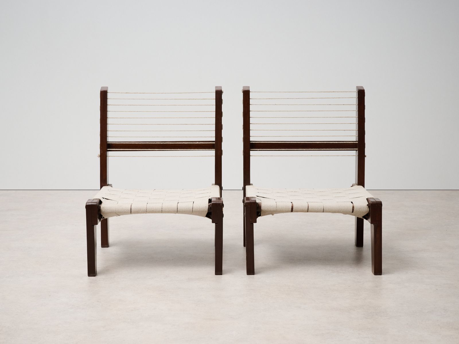 Pierre Jeanneret Lounge Chairs Model No. 'Pj Si 08 A' Chandigarh, India, C1953 photo 30000.0