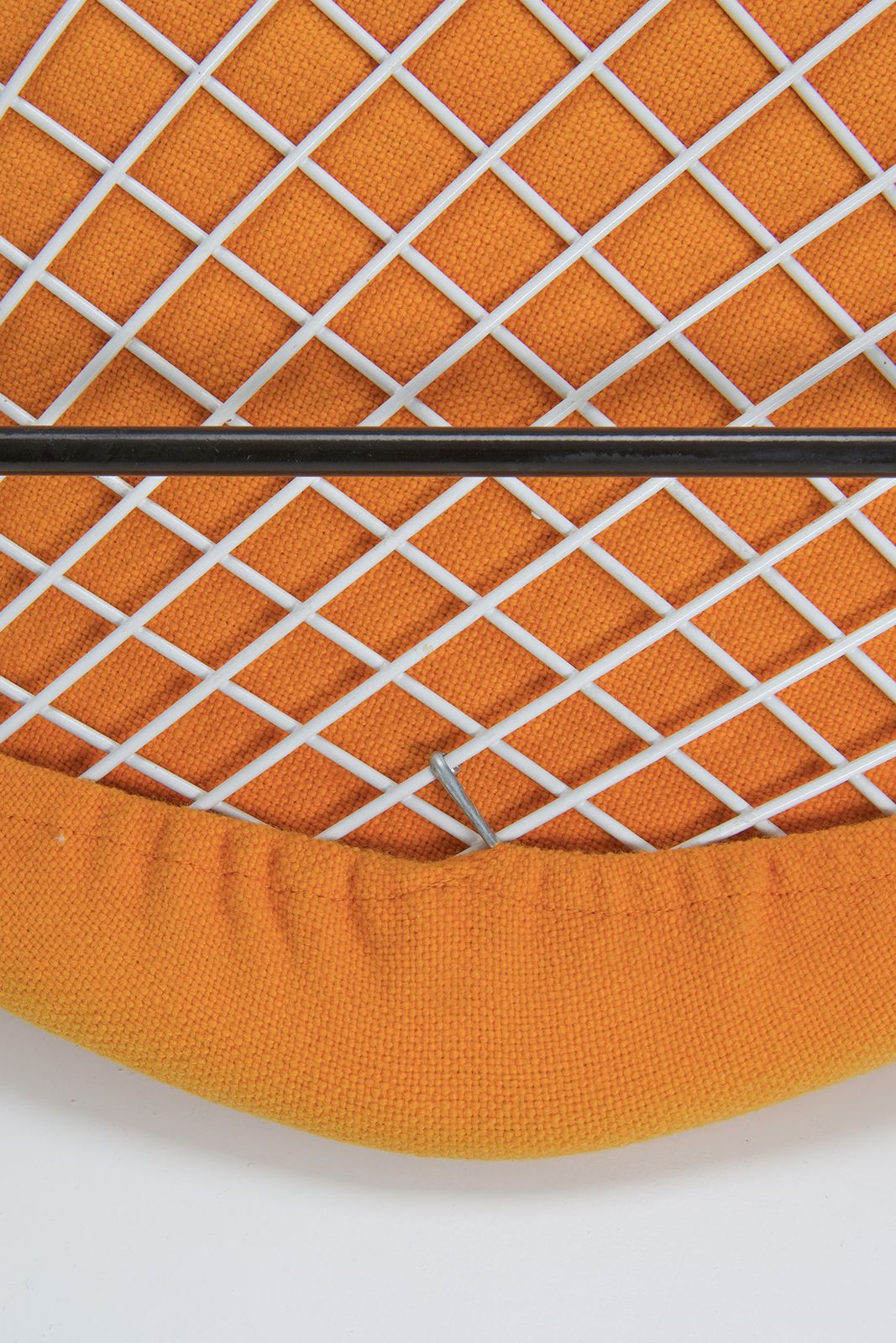 Diamond Chair – Yellow Upholstery   Harry Bertoia photo Furniture