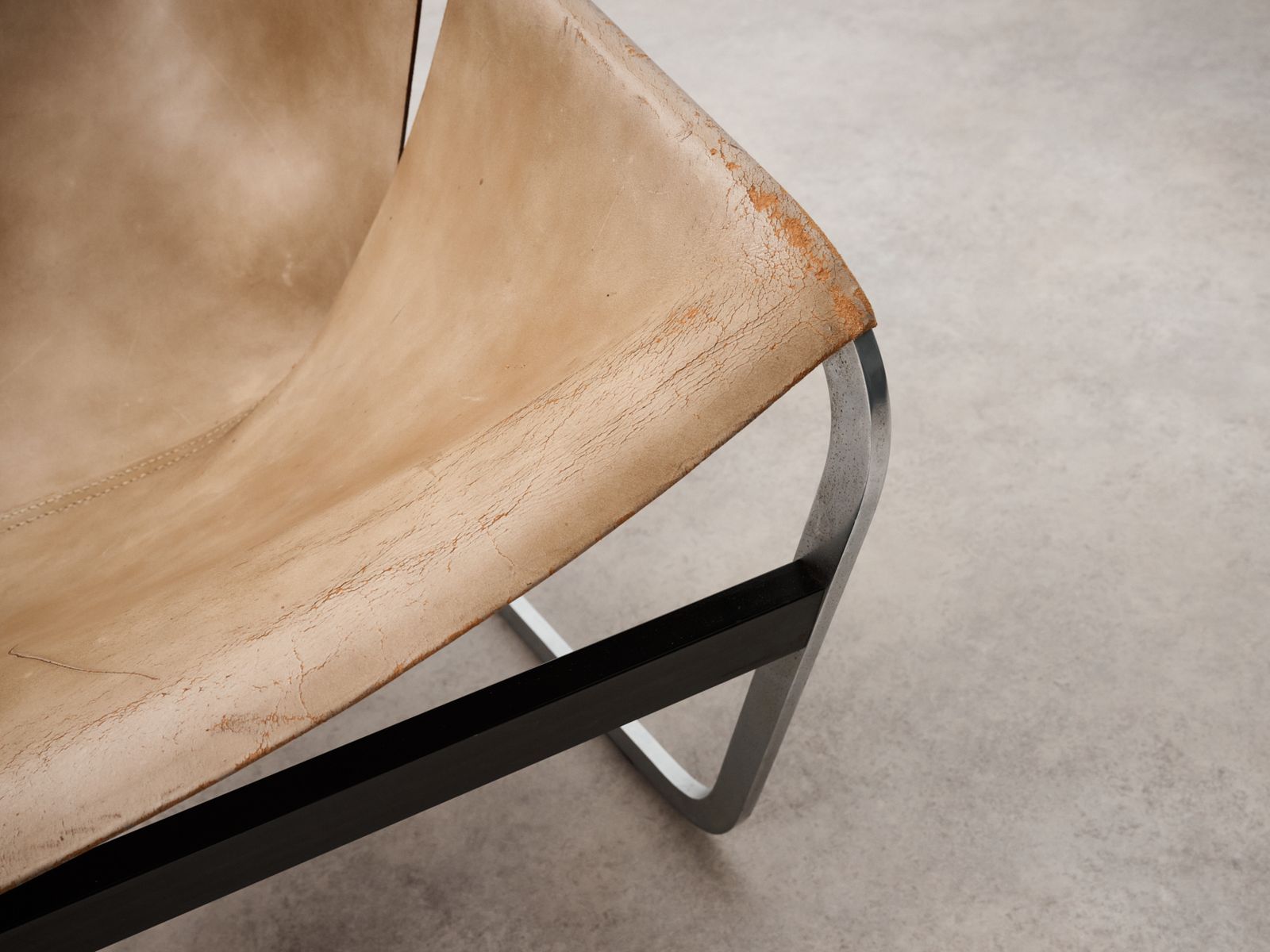 Pierre Paulin For Artifort 'F 444' Easy Chair In Cognac Leather Netherlands, 1960s photo for sale