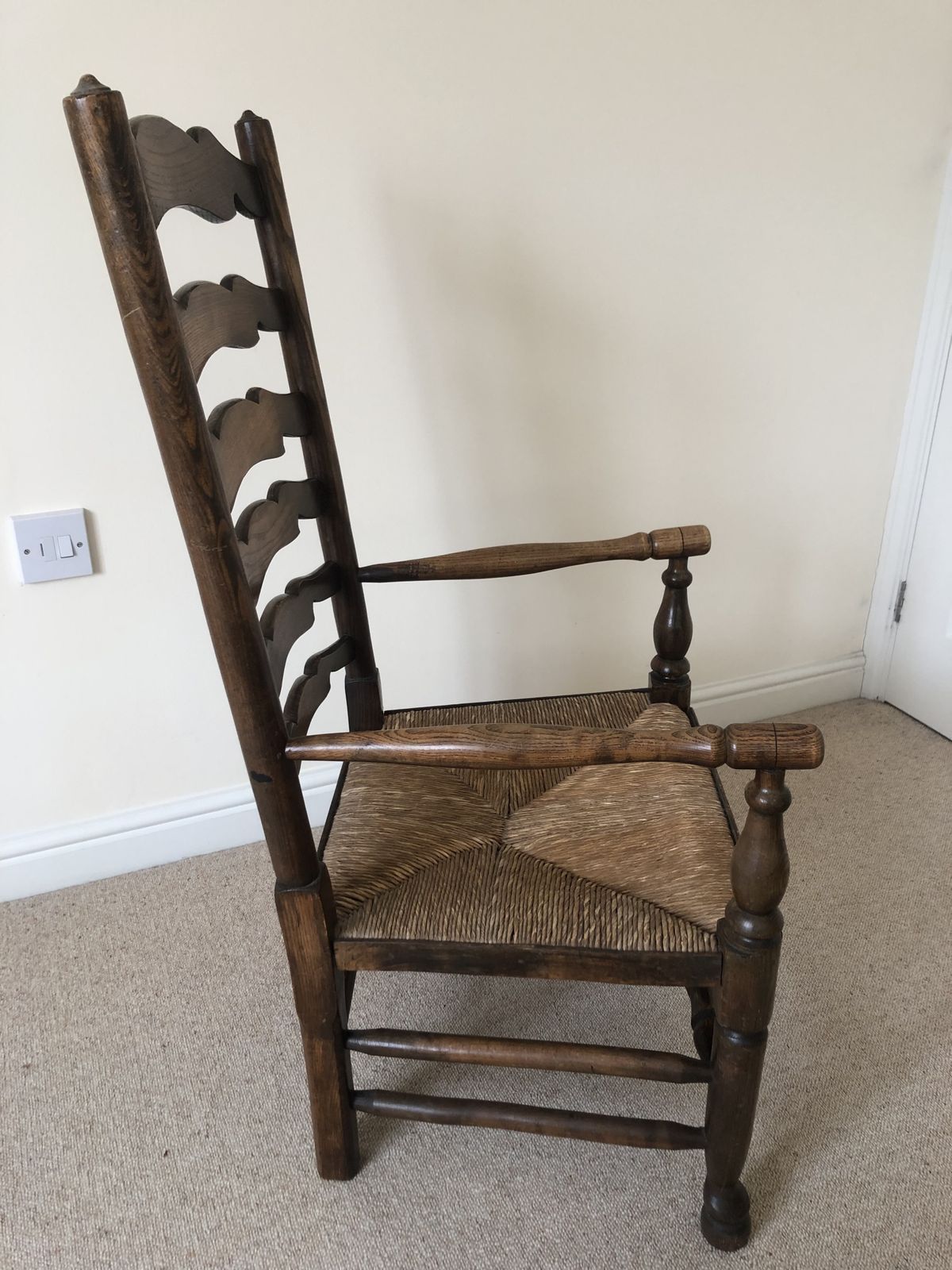 £50 Off: Ladderback Chair, Low Seat (To Suit A Child's Room, Or Nursing An Infant) photo Furniture