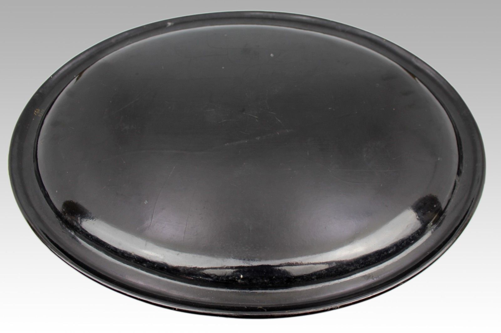 Home Decor Victorian Oval Papier Mâché Tray By Benetfink & Co, London, C.1870 photo
